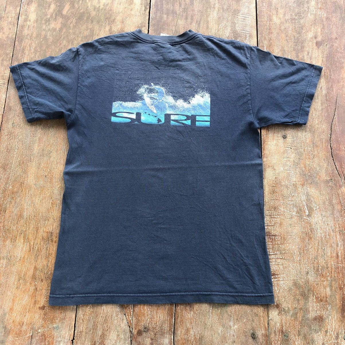 Vintage Vintage Thrashed Faded Hawaii Surfing T Shirt Size US M / EU 48-50 / 2 - 2 Thumbnail