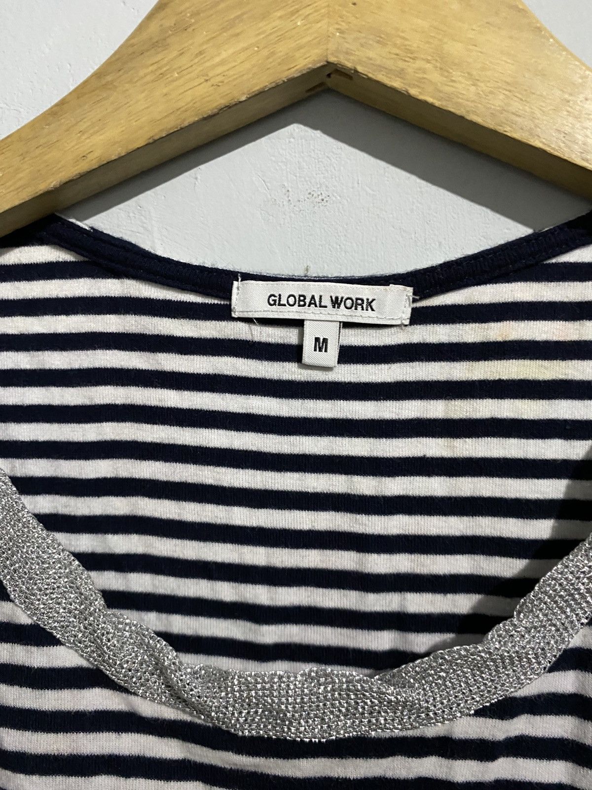 If Six Was Nine × Japanese Brand × Le Grande Bleu (L.G.B.) Global work chain striped tanktop Size US M / EU 48-50 / 2 - 3 Thumbnail