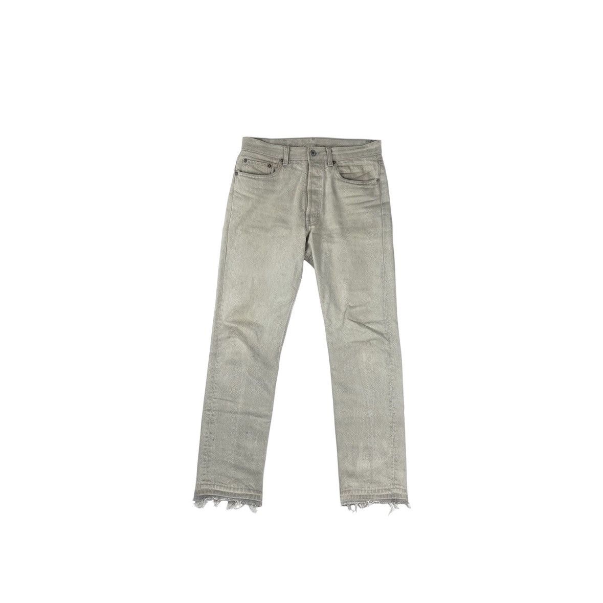 Levi's VINTAGE LEVI'S 501 GRAY DENIM Size US 30 / EU 46 - 1 Thumbnail