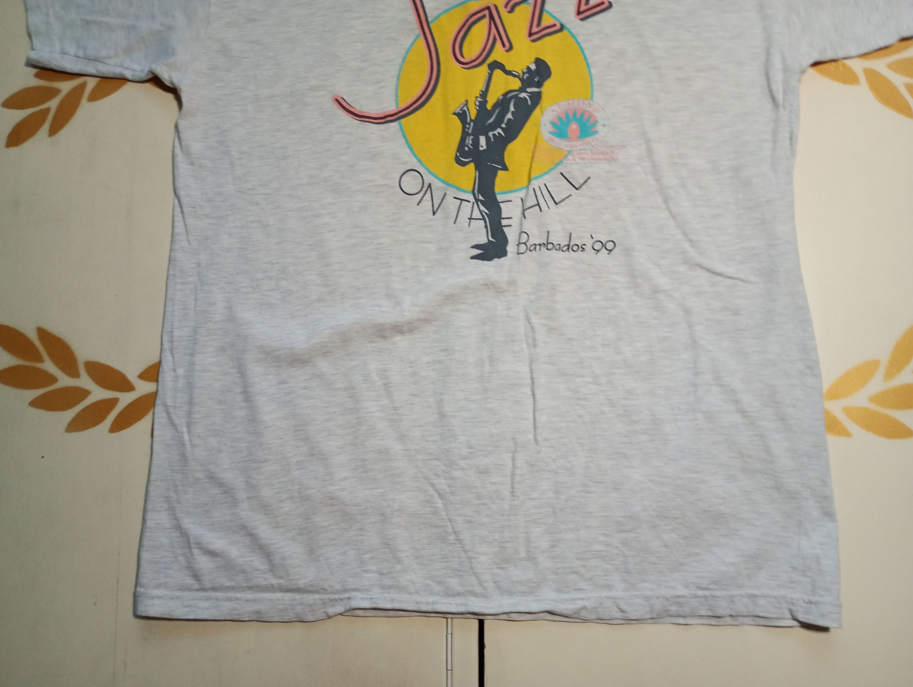 Vintage Jazz On The Hill Barbados'99 T-Shirt Size US XXL / EU 58 / 5 - 3 Thumbnail