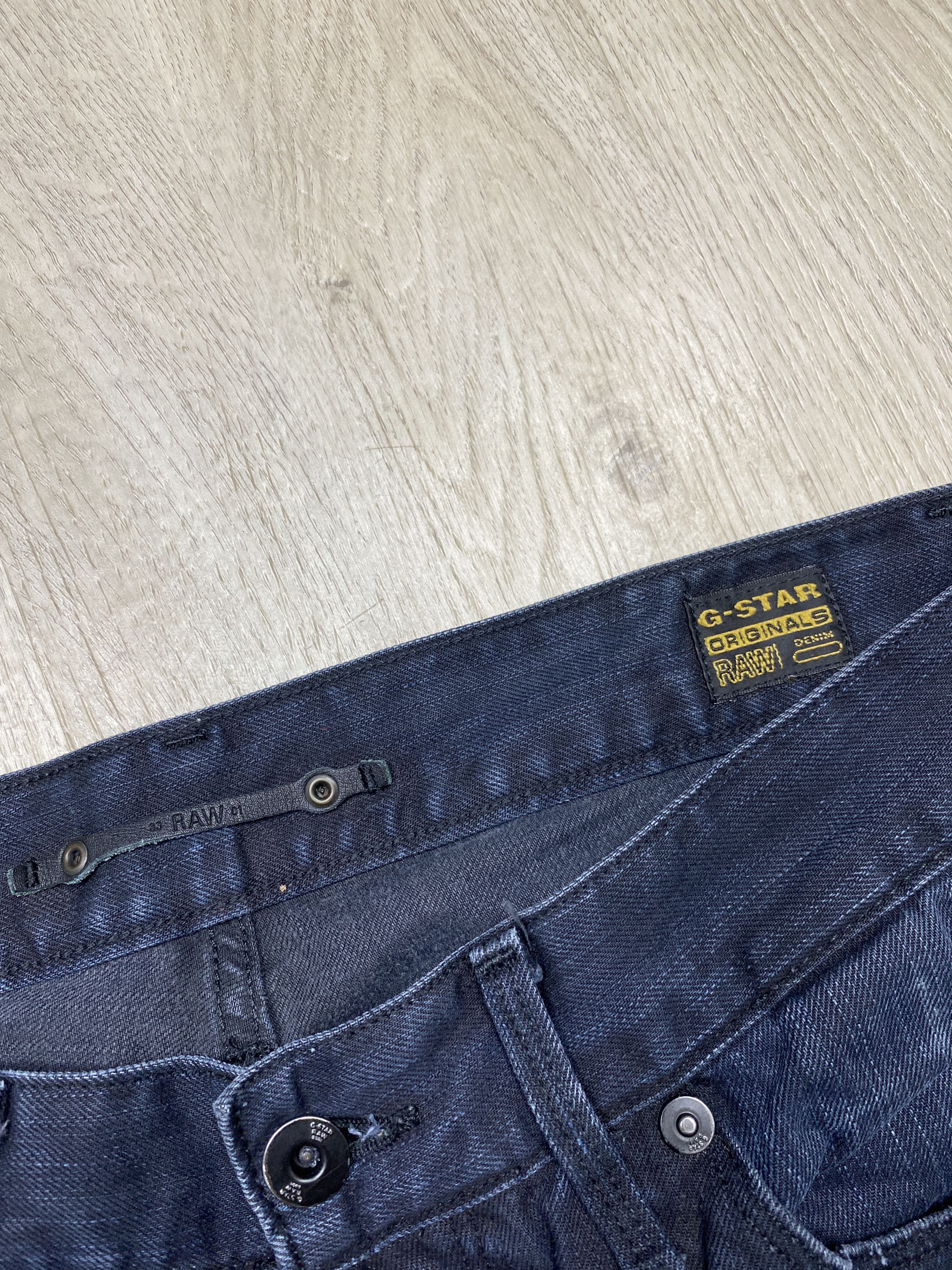 G-Star G Star Raw MC Arthur Straight Vintage Denim Pants Jeans Size US 33 - 4 Thumbnail