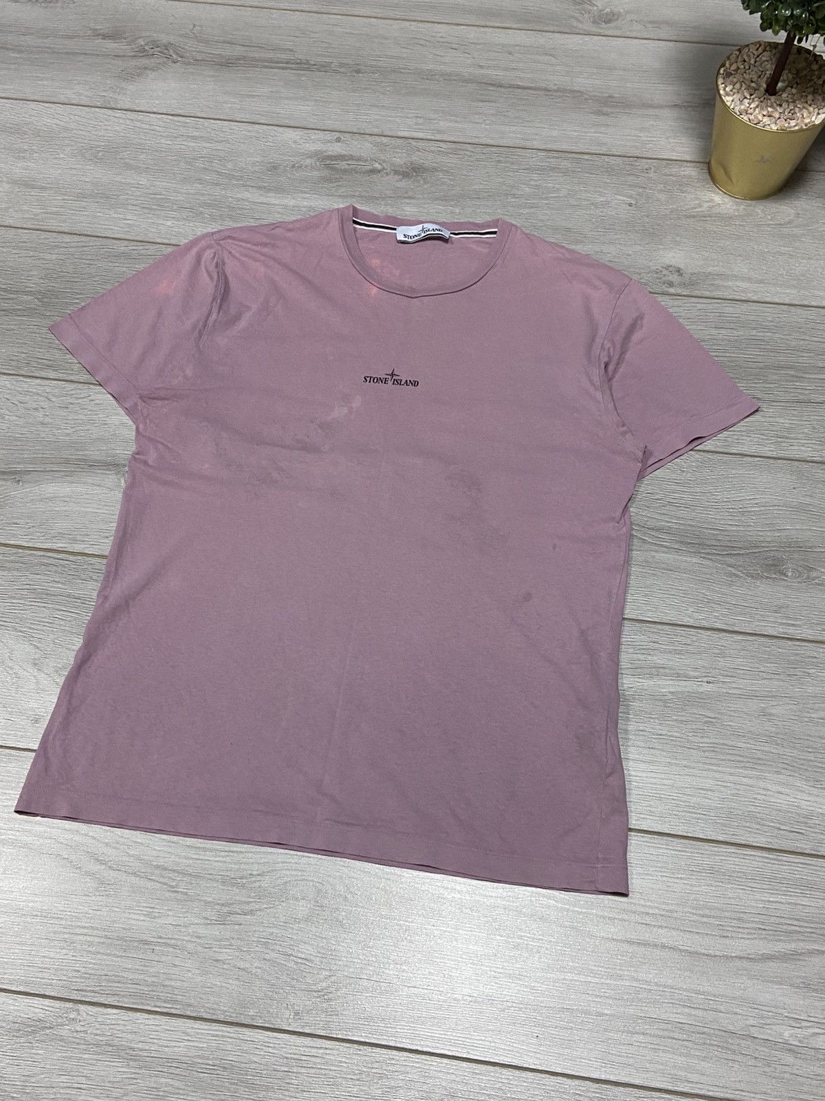 Stone Island Stone Island big logo compass vintage distressed shirt Size US L / EU 52-54 / 3 - 3 Thumbnail