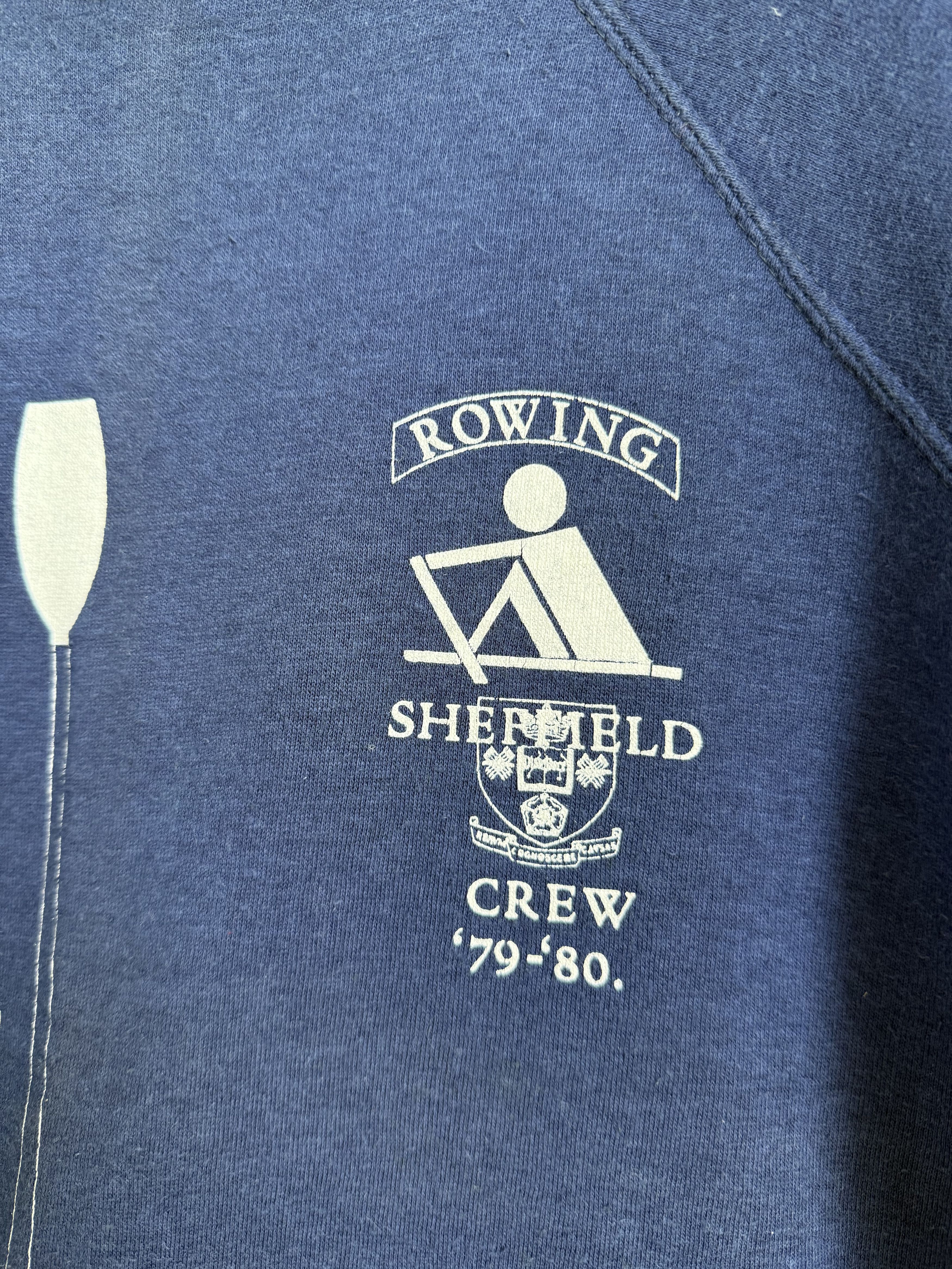 Japanese Brand × Vintage Vintage 70s Sheffield University Rowing Club sweatshirt Size US S / EU 44-46 / 1 - 2 Thumbnail