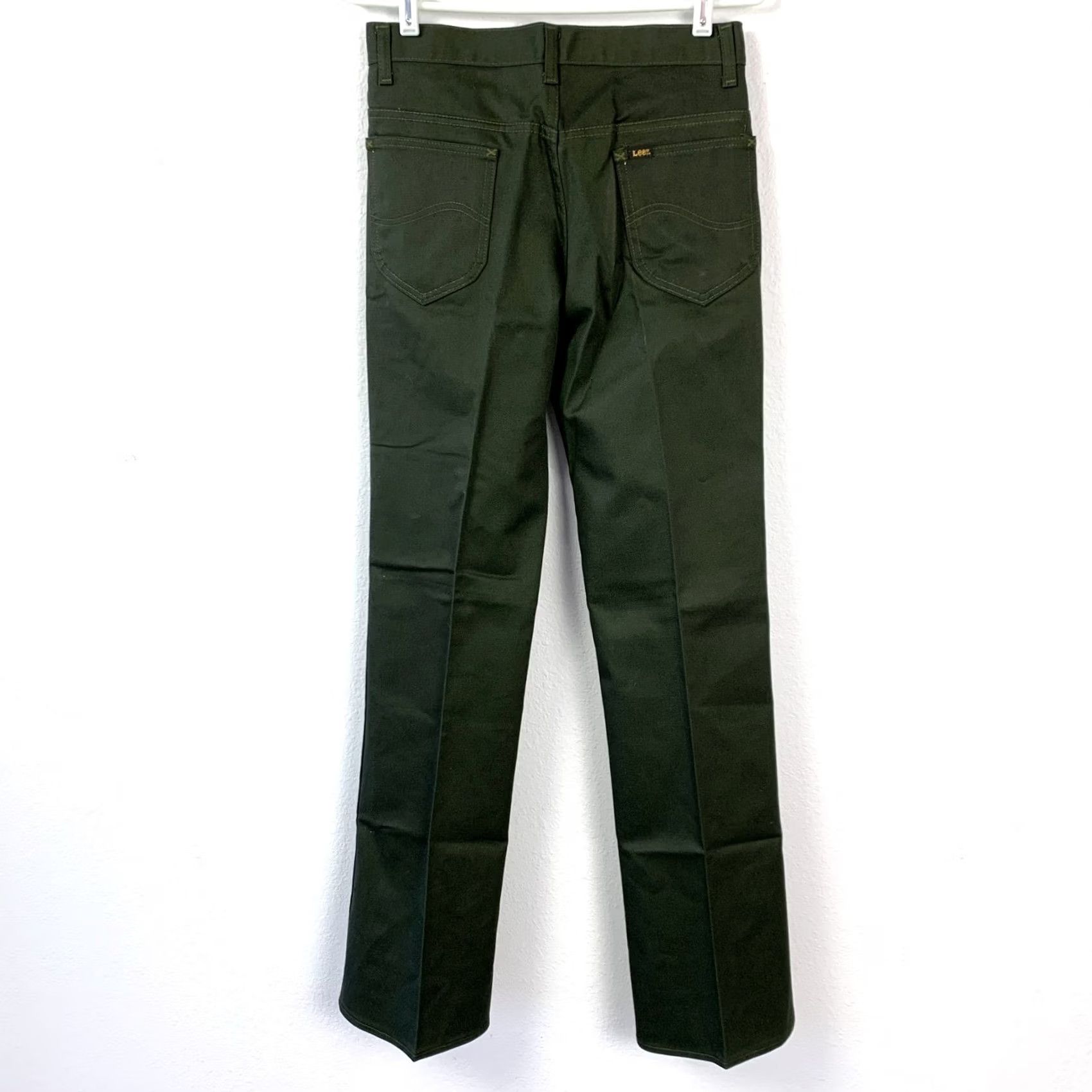 Vintage VINTAGE Lee Riders Jeans Work Green 30x34 Regular 5-Pocket Denim Pants Straight Mens Lee Riders Green Jeans Size US 30 / EU 46 - 6 Thumbnail