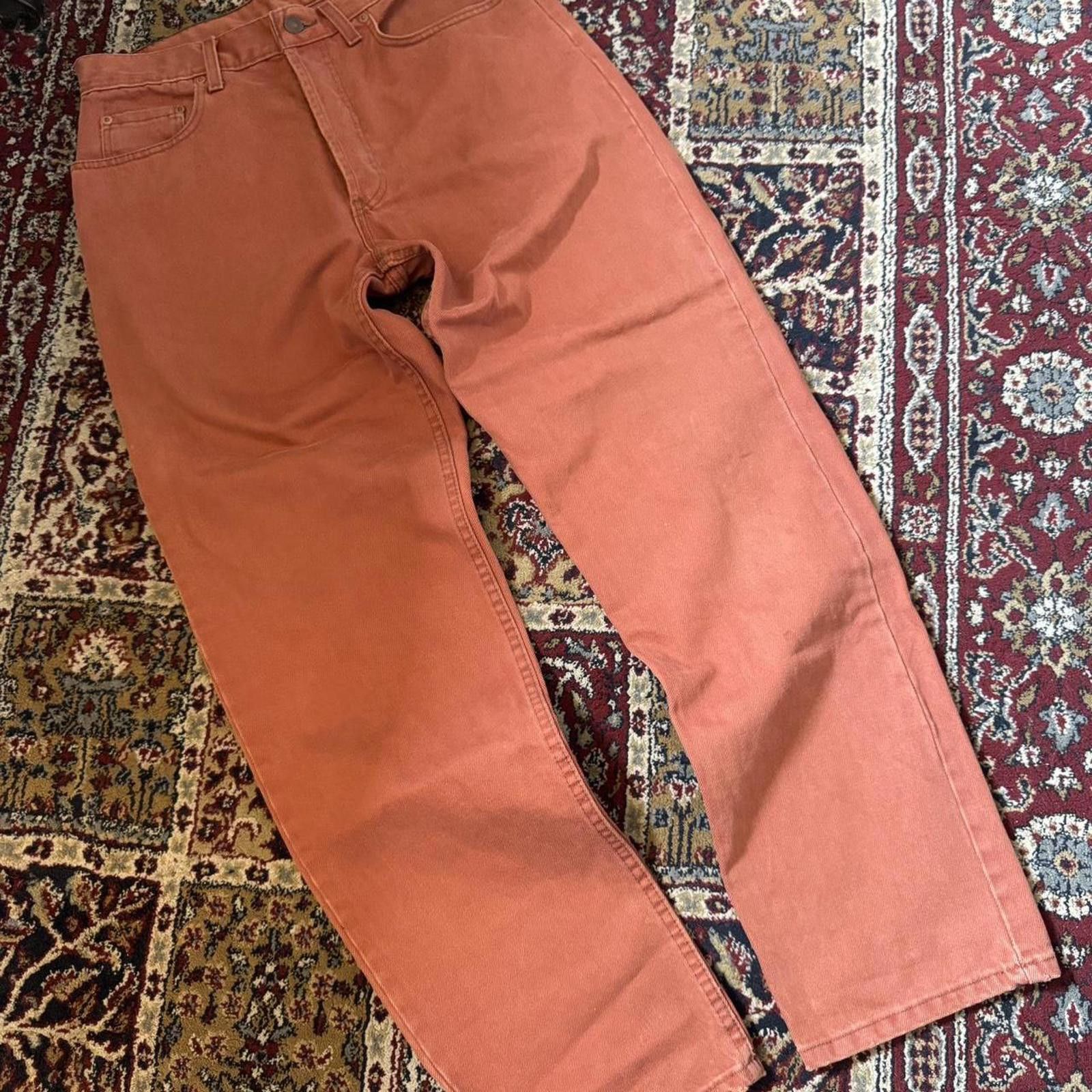 Levi's Vintage Orange tag orange denim Levi’s Made in UK Size US 32 / EU 48 - 1 Thumbnail