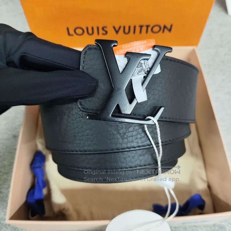 Louis Vuitton Louis Vuitton Full Leather Belt Size ONE SIZE - 1 Thumbnail