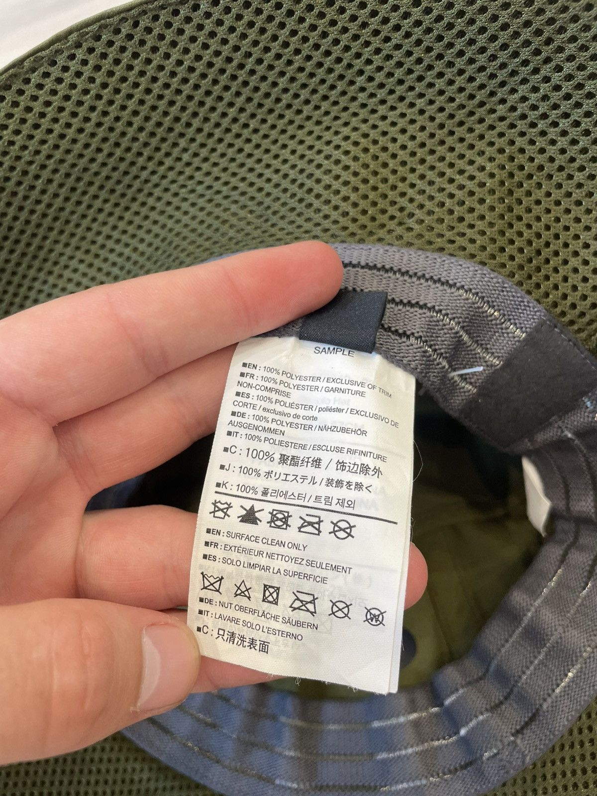 Arc'teryx Arc’teryx Sinsola Bucket Hat Sz S-M Khaki Nylon Size ONE SIZE - 7 Thumbnail