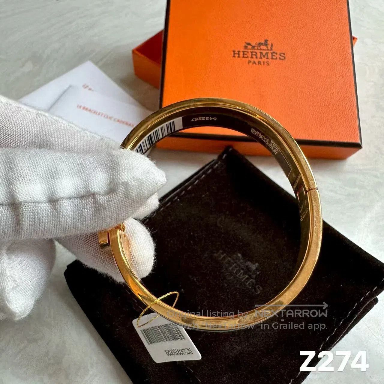 Hermes Hermes Clic Cadenas Bracelet. Size ONE SIZE - 5 Thumbnail