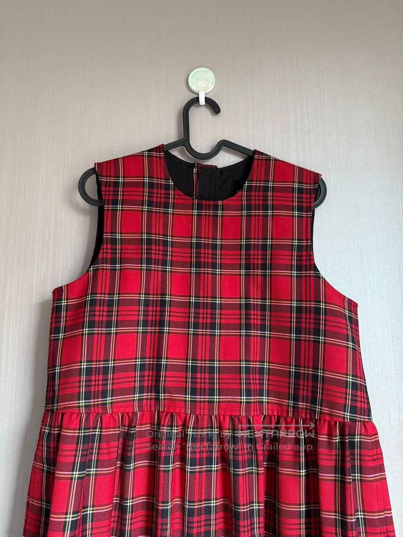 Comme des Garcons Comme des Garcons size M Red plaid jumpsuit Size 24" / US 00 / IT 34 - 4 Thumbnail