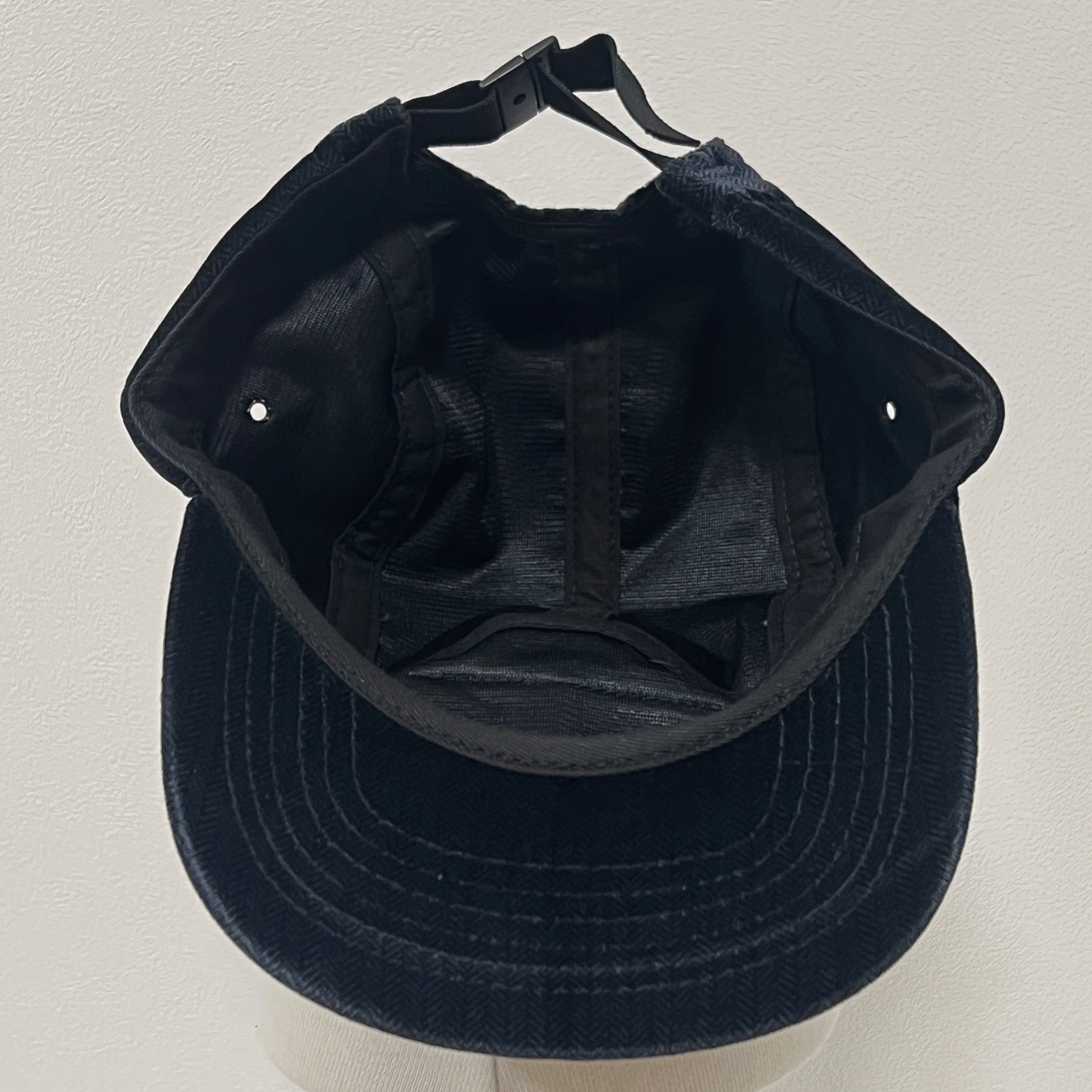 Supreme Supreme 2008 Herringbone Camp Cap Navy Size ONE SIZE - 6 Thumbnail