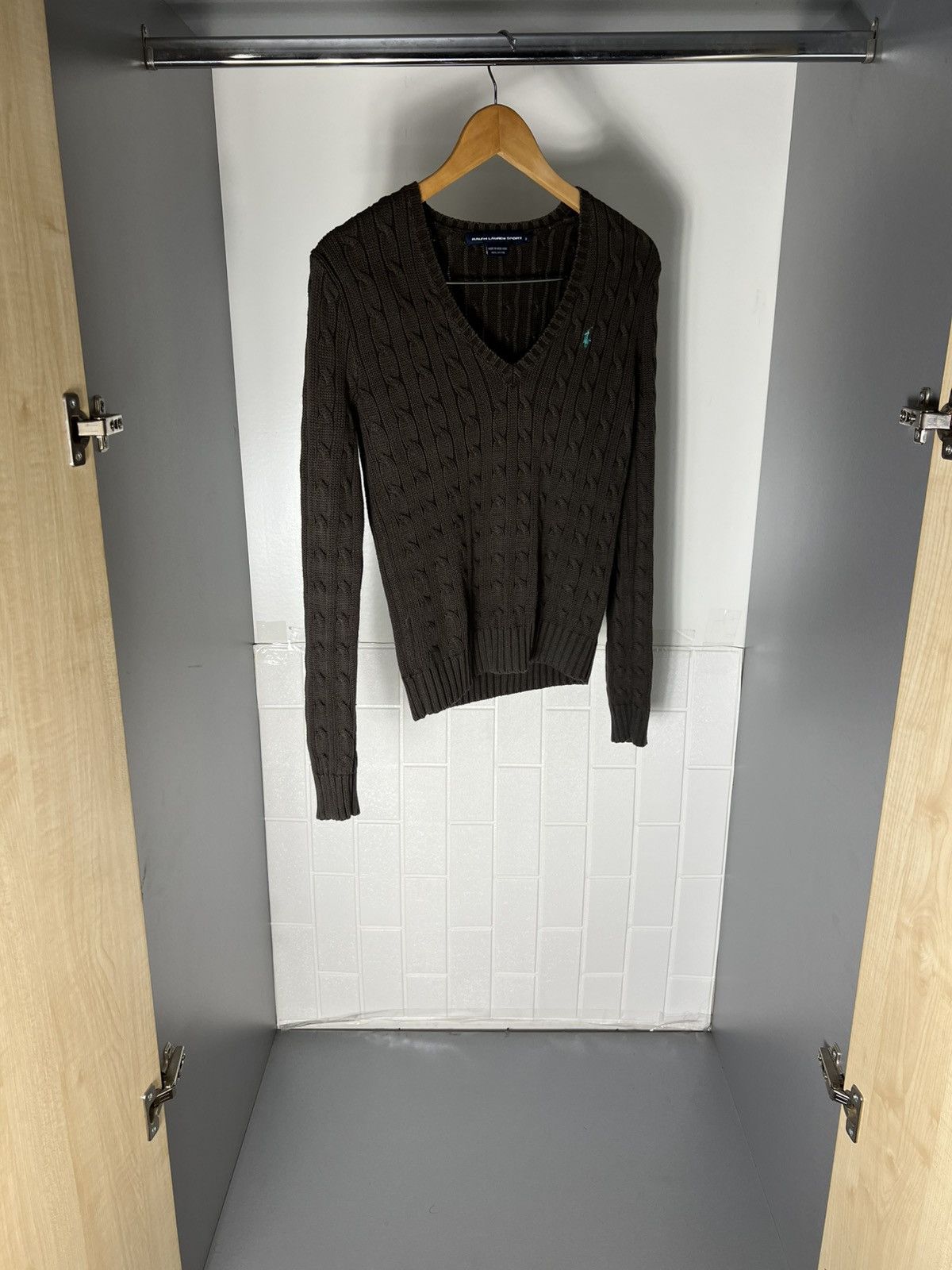 Polo Ralph Lauren VINTAGE POLO RALPH LAUREN KNIT SWEATER DESIGNER RETRO 90s Size M / US 6-8 / IT 42-44 - 3 Thumbnail