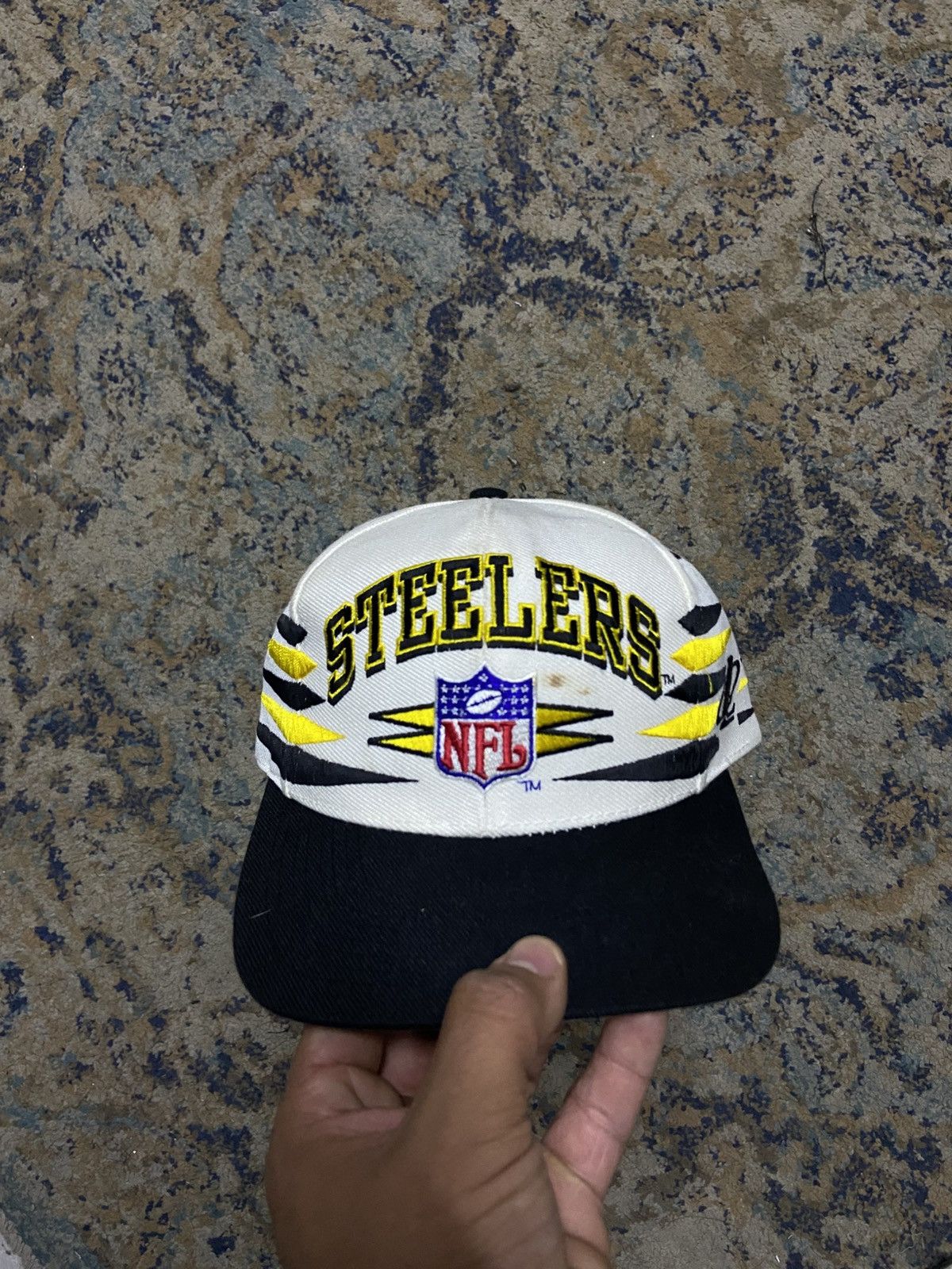 vintage stelers estlio diamond nfl cap rare model