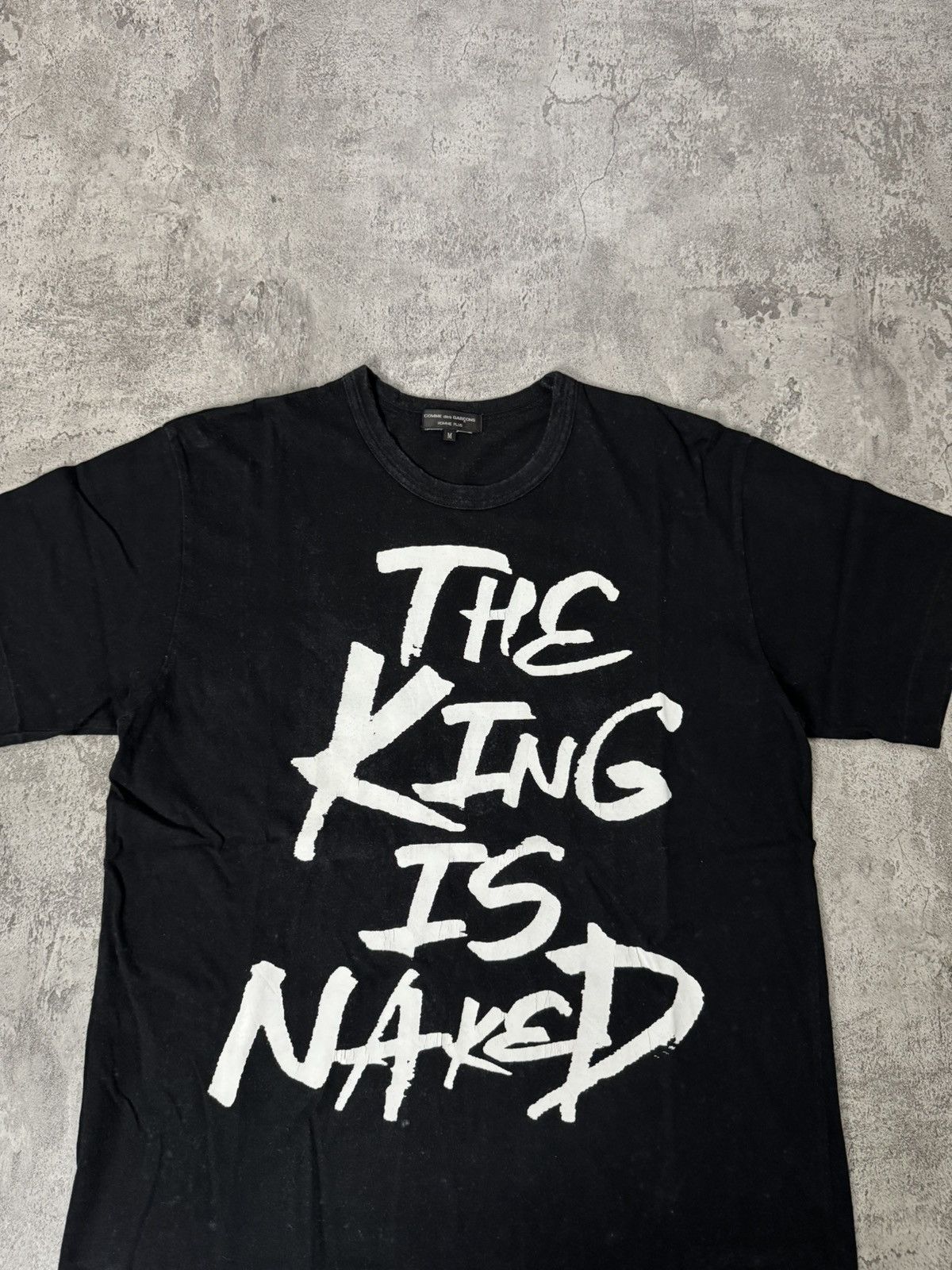 Comme des Garcons Homme Plus COMME DES GARCONS HOMME PLUS THE KING IS NAKED T-SHIRT Size US M / EU 48-50 / 2 - 2 Thumbnail