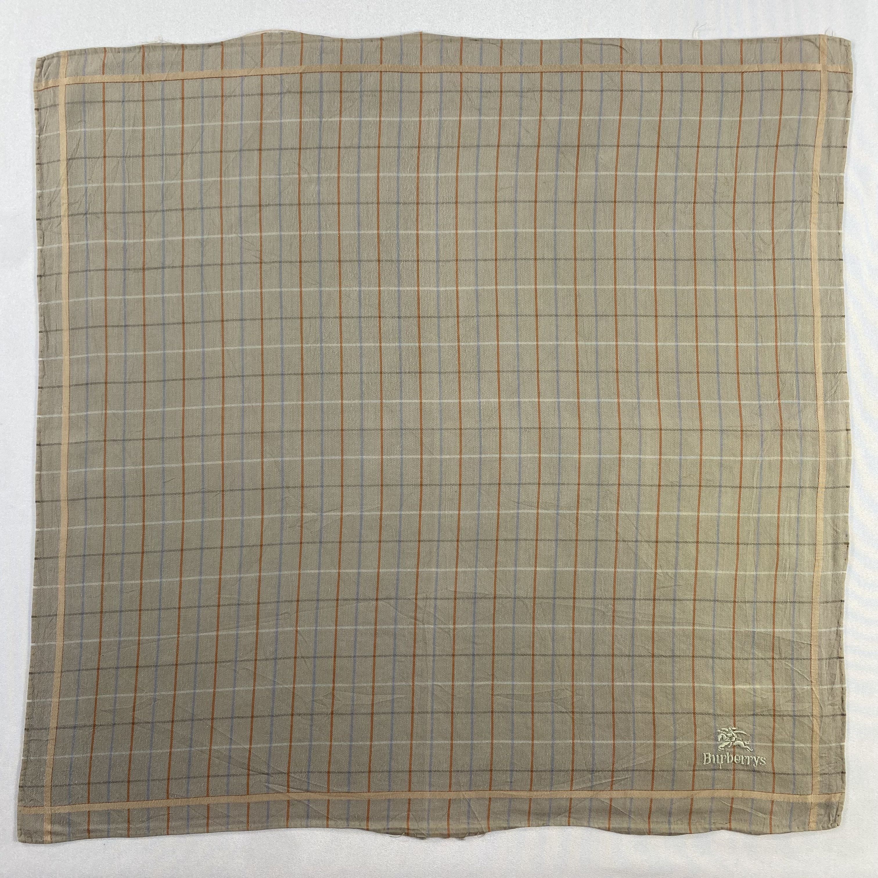 Burberry × Vintage Burberry Handkerchief / Neckerchief / Bandana-P1590 Size ONE SIZE - 1 Thumbnail