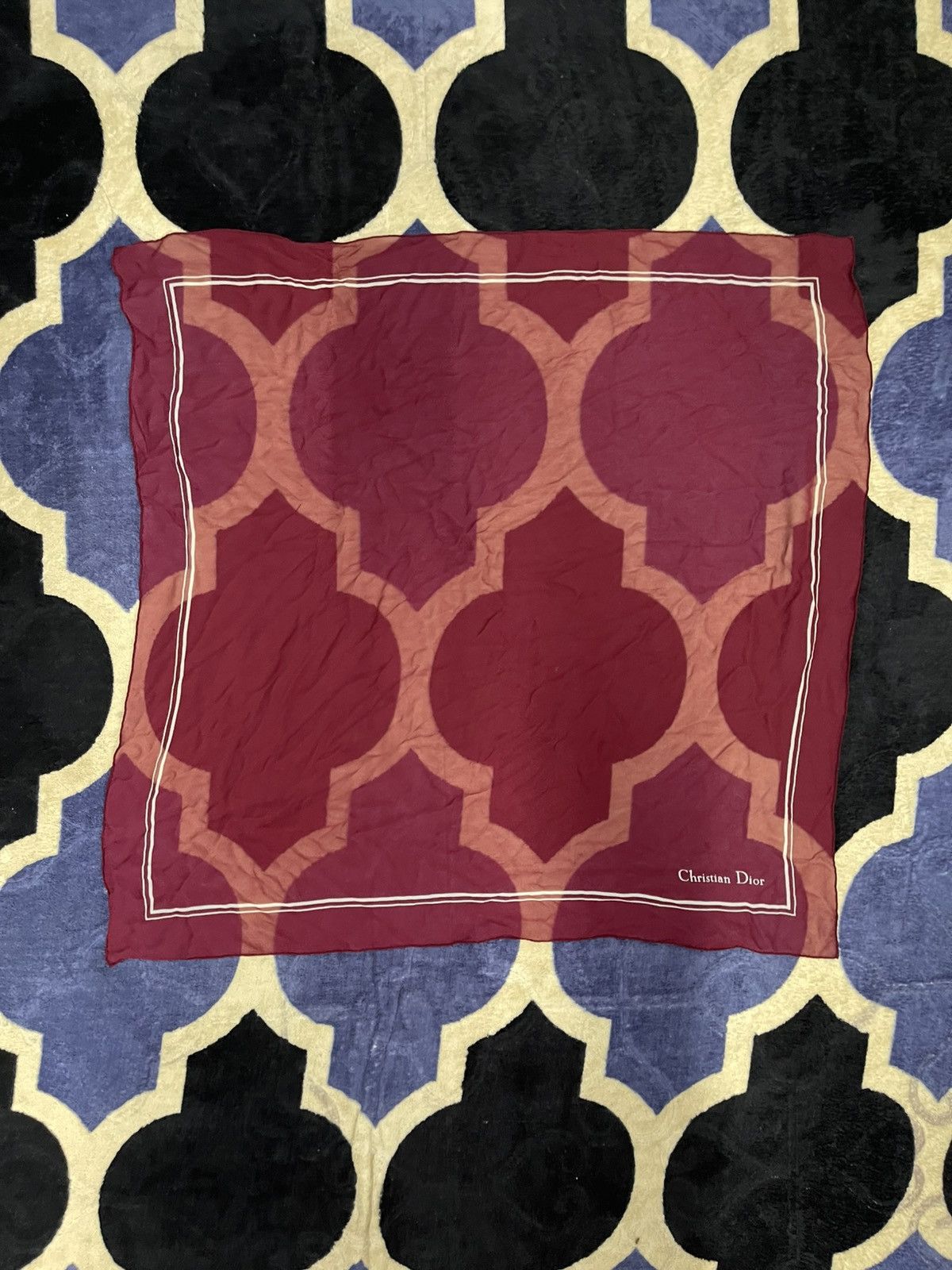 Christian Dior Monsieur Christian Dior Scarves Size ONE SIZE - 1 Thumbnail