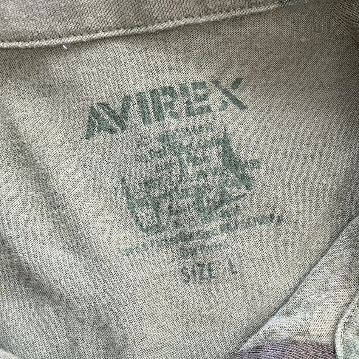 Avirex Vintage AVIREX USA CAMO Camouflage Polo Tee Shirt Top Pocket Size US L / EU 52-54 / 3 - 2 Thumbnail