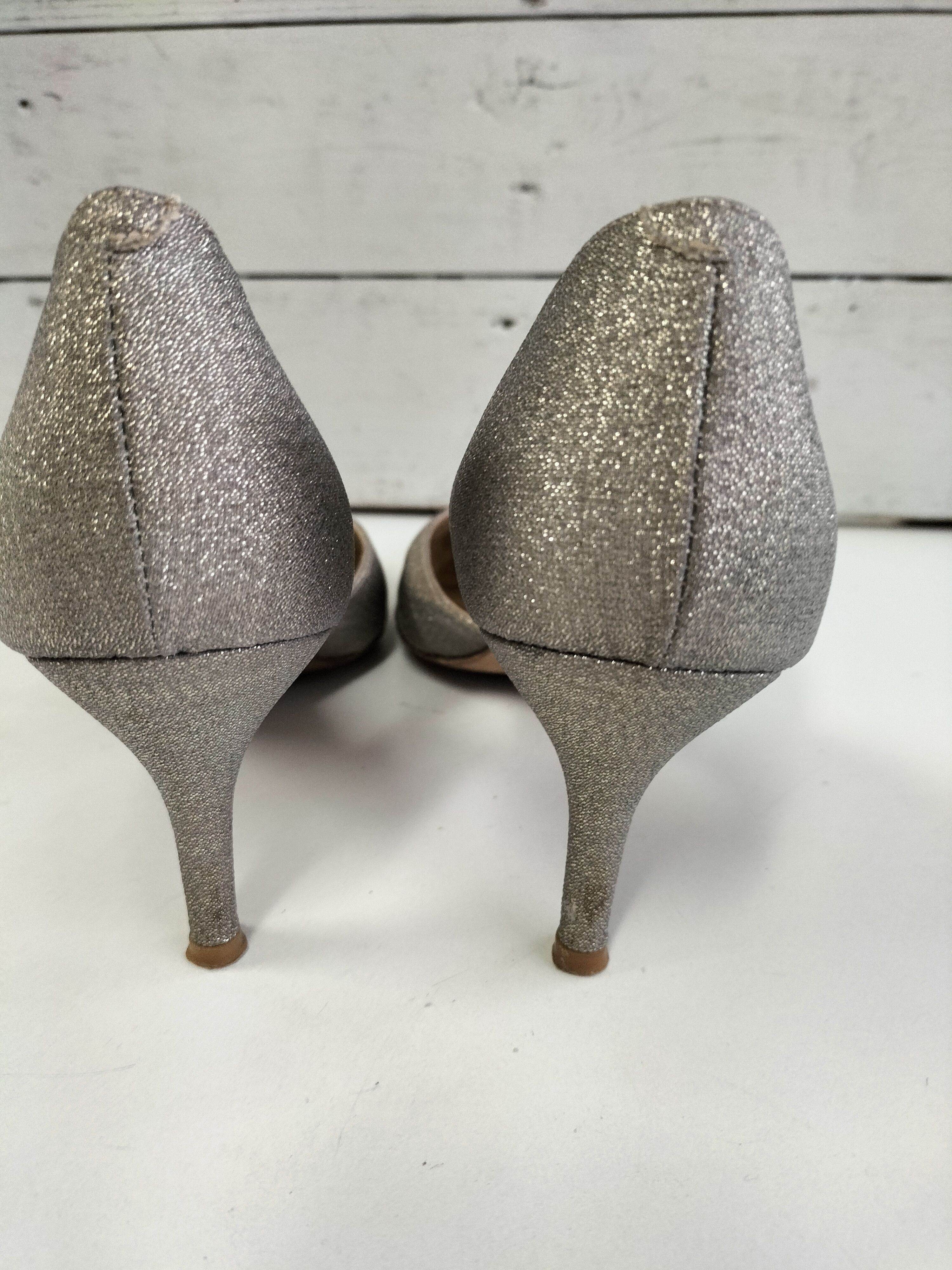 LK Bennett Gold Shimmer Shoes Size US 10 / IT 40 - 2 Thumbnail
