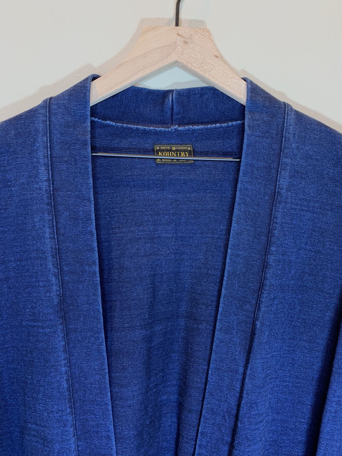 Kapital Kountry *RARE* Kapital Kountry Kakashi Smiley Cardigan Sweater Shawl Size US L / EU 52-54 / 3 - 3 Thumbnail