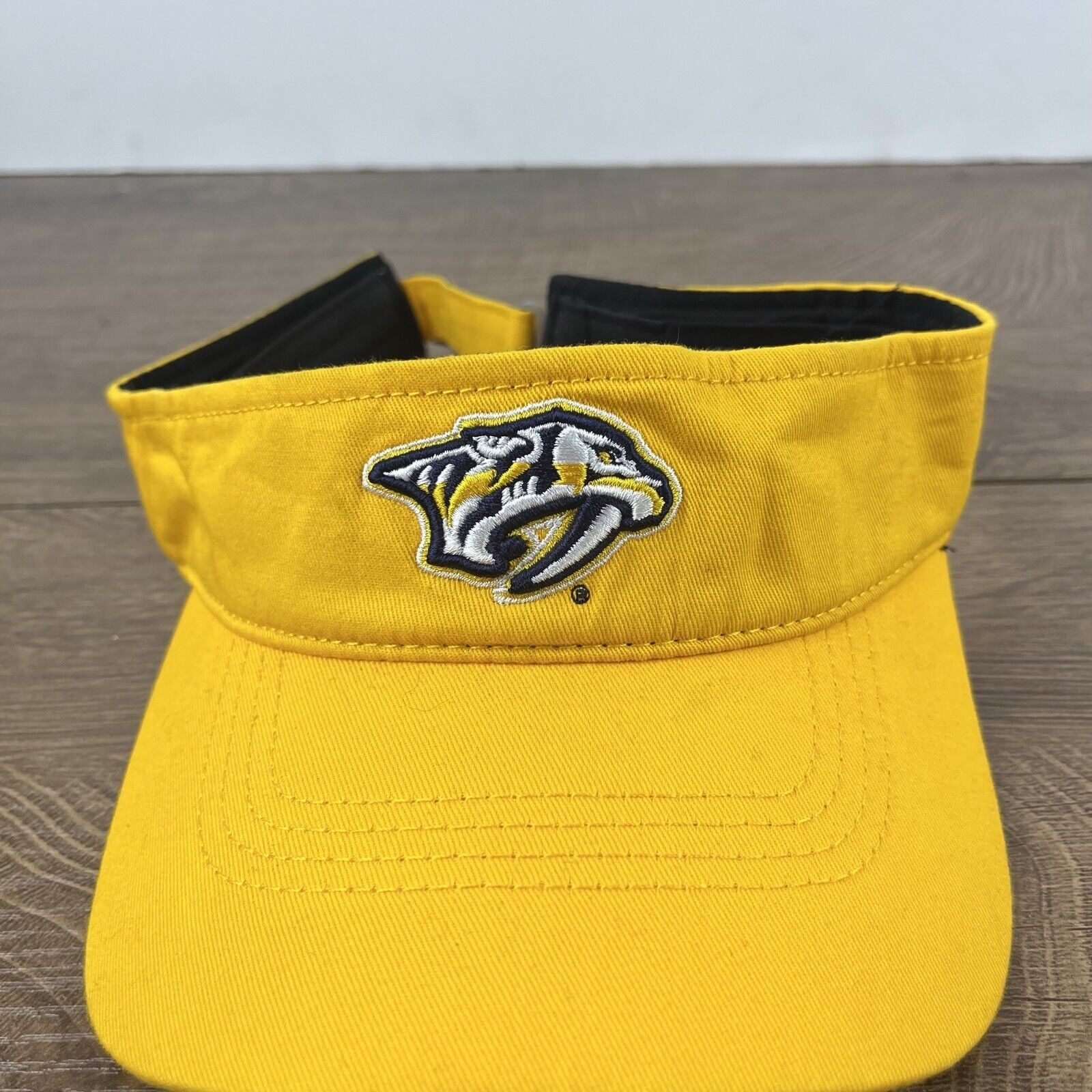 Other Nashville Predators Visor Hat Yellow Cap Hat Adjustable Hat Size ONE SIZE - 5 Thumbnail