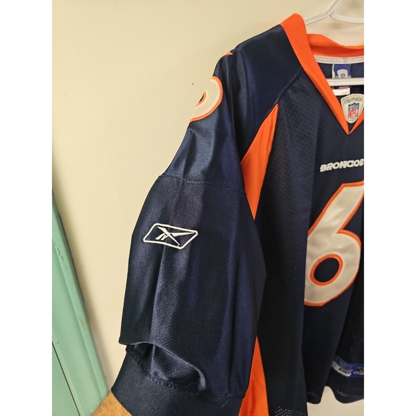 Reebok Reebok On Field NFL Denver Broncos Jay Cutler Jersey Sz 50 Size US XXL / EU 58 / 5 - 5 Thumbnail