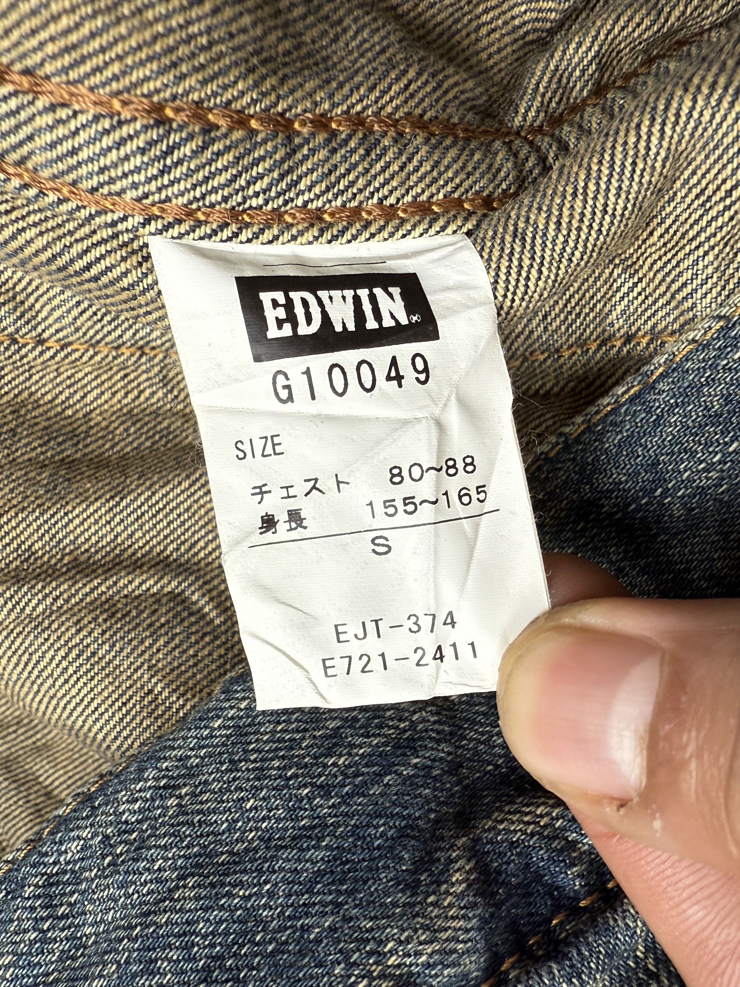Edwin Edwin XV Trucker Denim Jacket Size US S / EU 44-46 / 1 - 8 Thumbnail