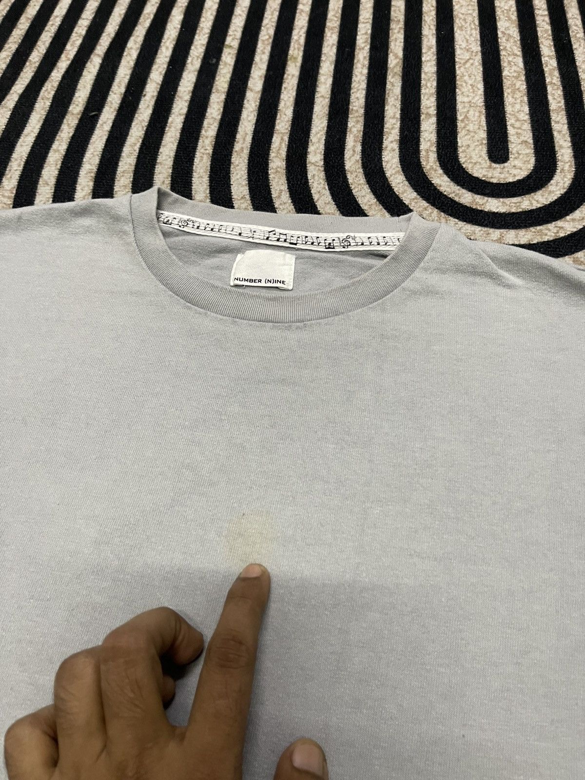 Number (N)ine 2000s NUMBER (N)INE PLAIN TSHIRT NICE DESIGN Size US L / EU 52-54 / 3 - 6 Thumbnail