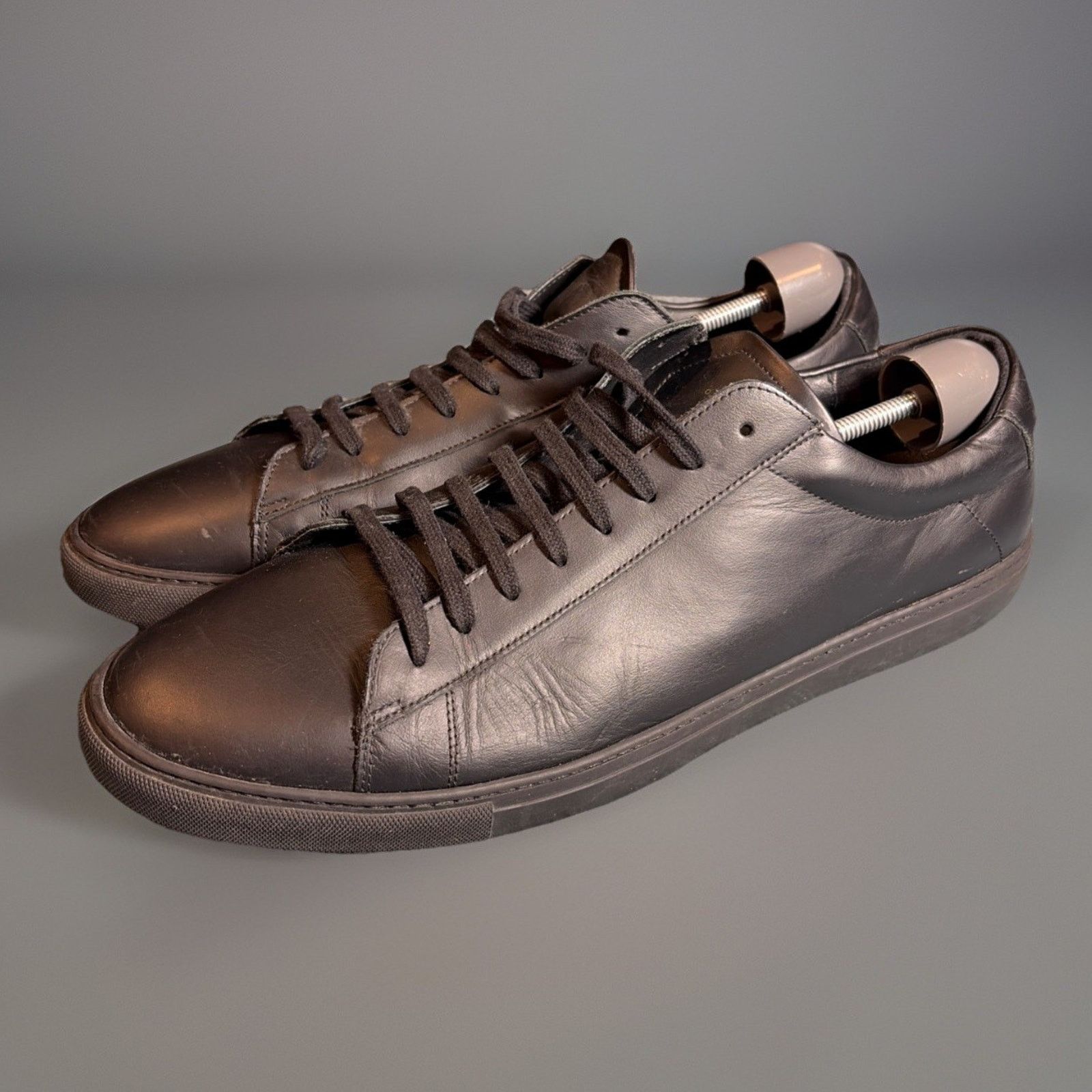 Vintage OLIVER CABELL Shoes 15 EU 48 Leather Low 1 Sneakers Italy Size US 15 / EU 48 - 1 Thumbnail