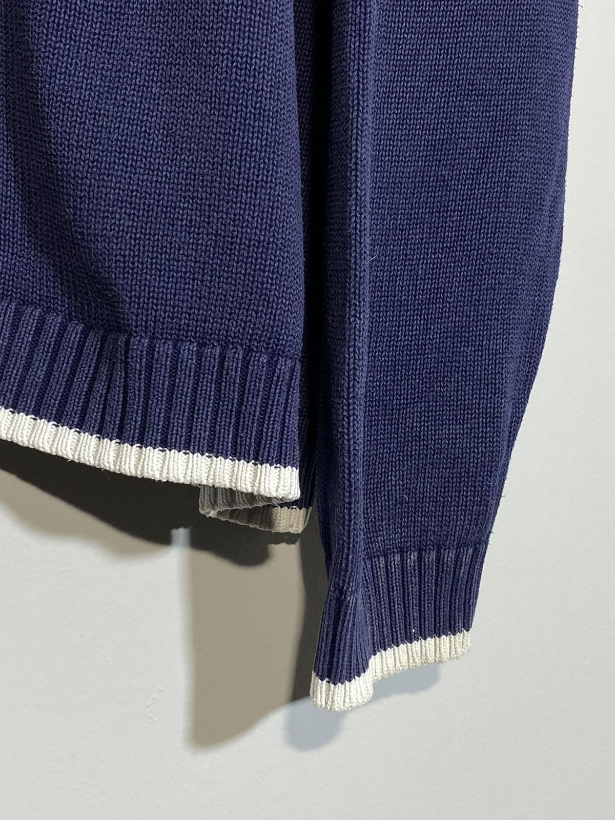 Yves Saint Laurent Vintage YSL Yves Saint Laurent Knit Full Zip Sweater Retro Size US XXL / EU 58 / 5 - 5 Thumbnail
