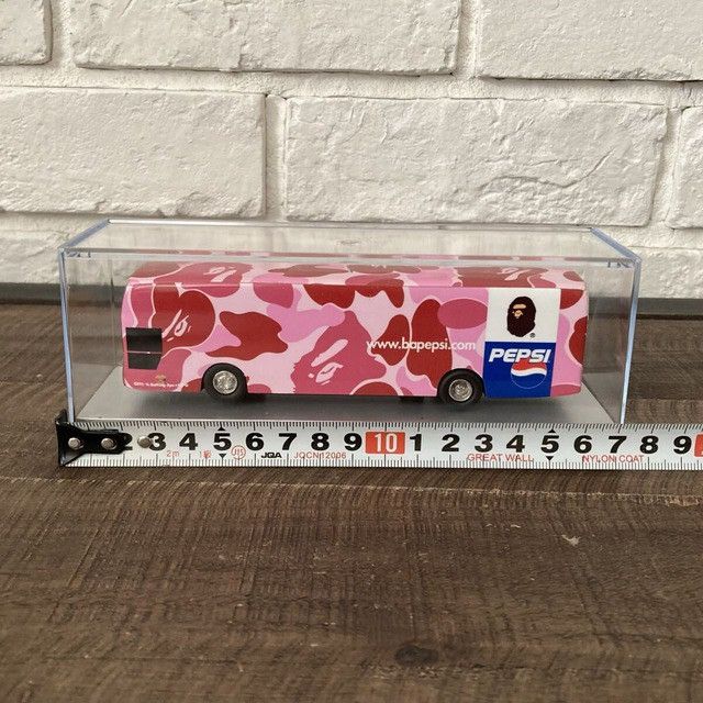 Bape × Pepsi 2001 BAPE × PEPSI Miniature Toy Bus ABC CAMO PINK NIGO APE Size ONE SIZE - 8 Thumbnail