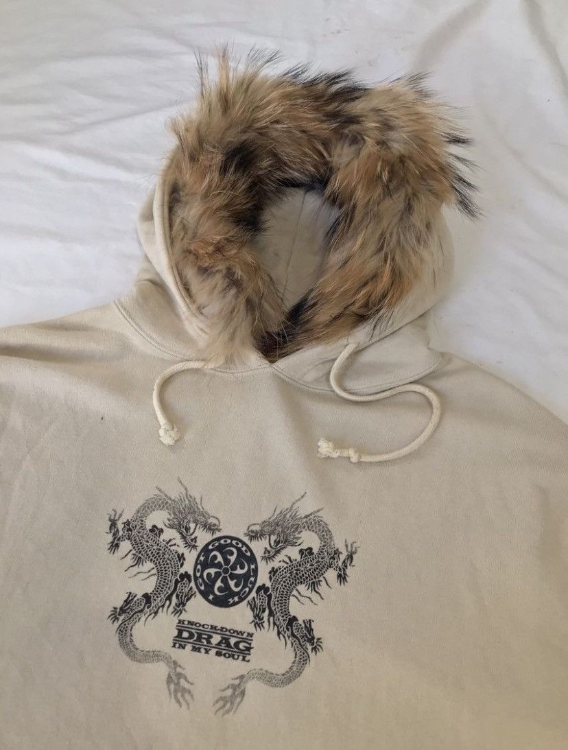 Japanese Brand Tribal Dragon LGB If Six Was Nine Style Faux Fur Zip Hoodie Size US L / EU 52-54 / 3 - 5 Thumbnail