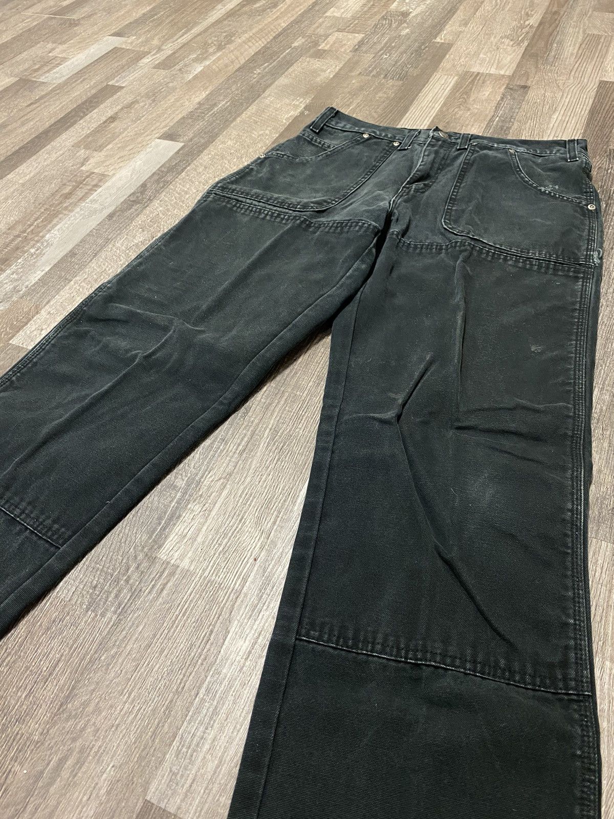 Dickies Vintage Dickies Double Knee Carpenter Pant Black Workwear Size US 32 / EU 48 - 3 Thumbnail