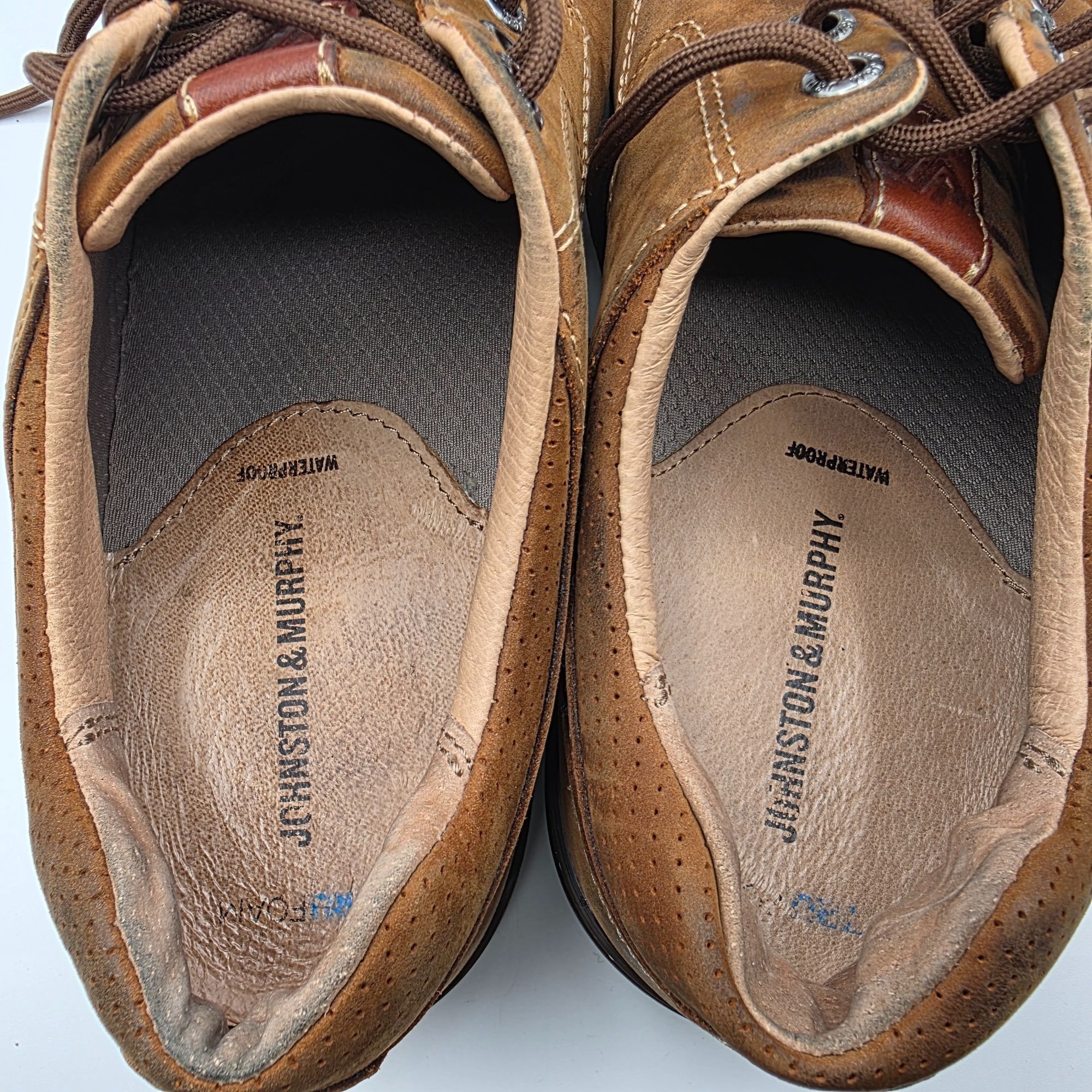 Johnston & Murphy Johnston and Murphy McGuffey Mens Size 9 M Brown Plain Toe S Size US 9 / EU 42 - 6 Thumbnail