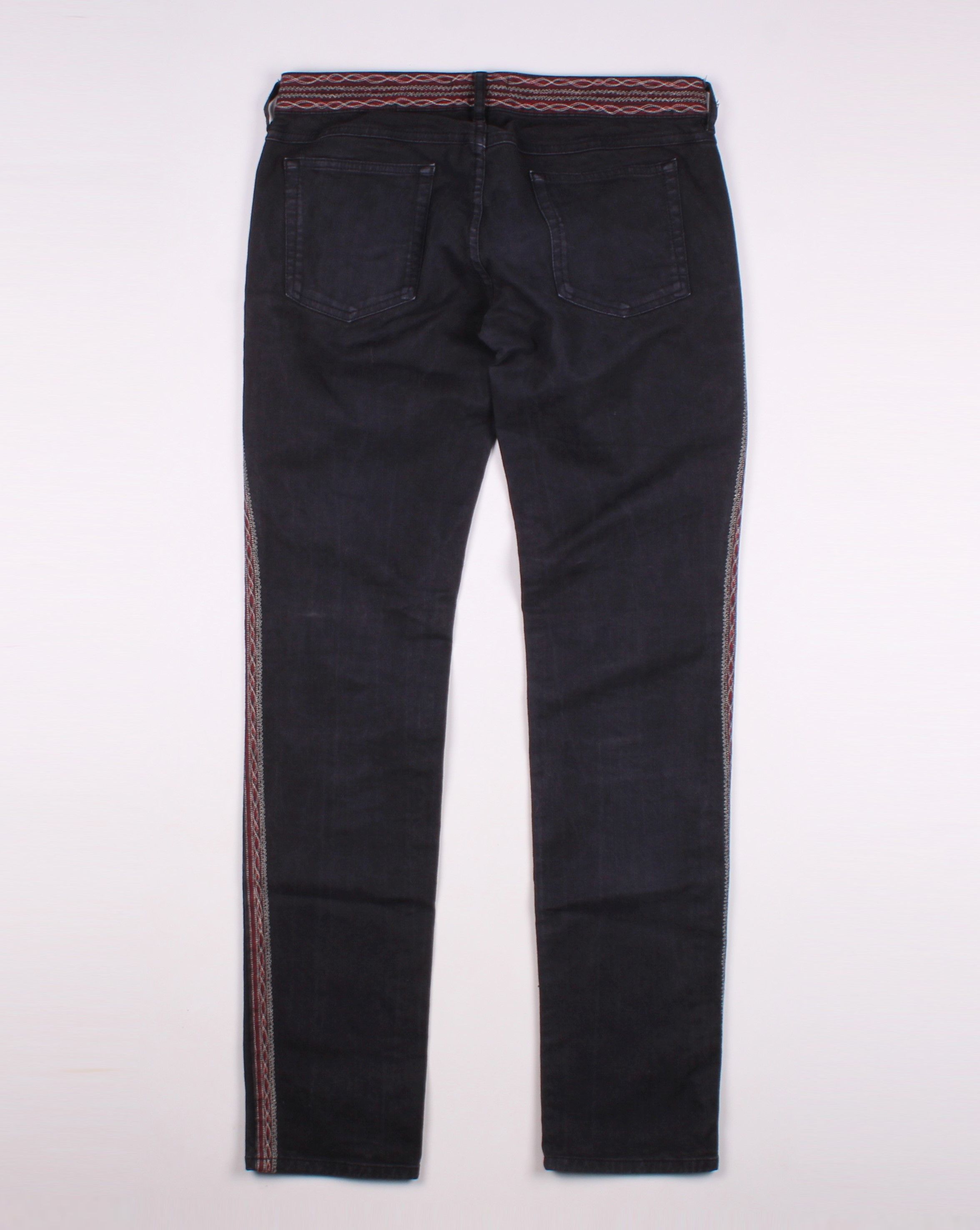 Isabel Marant Isabel Marant Etoile Ethnic Decorated Wоmеns Jeans Size 32" / US 10 / IT 46 - 7 Thumbnail