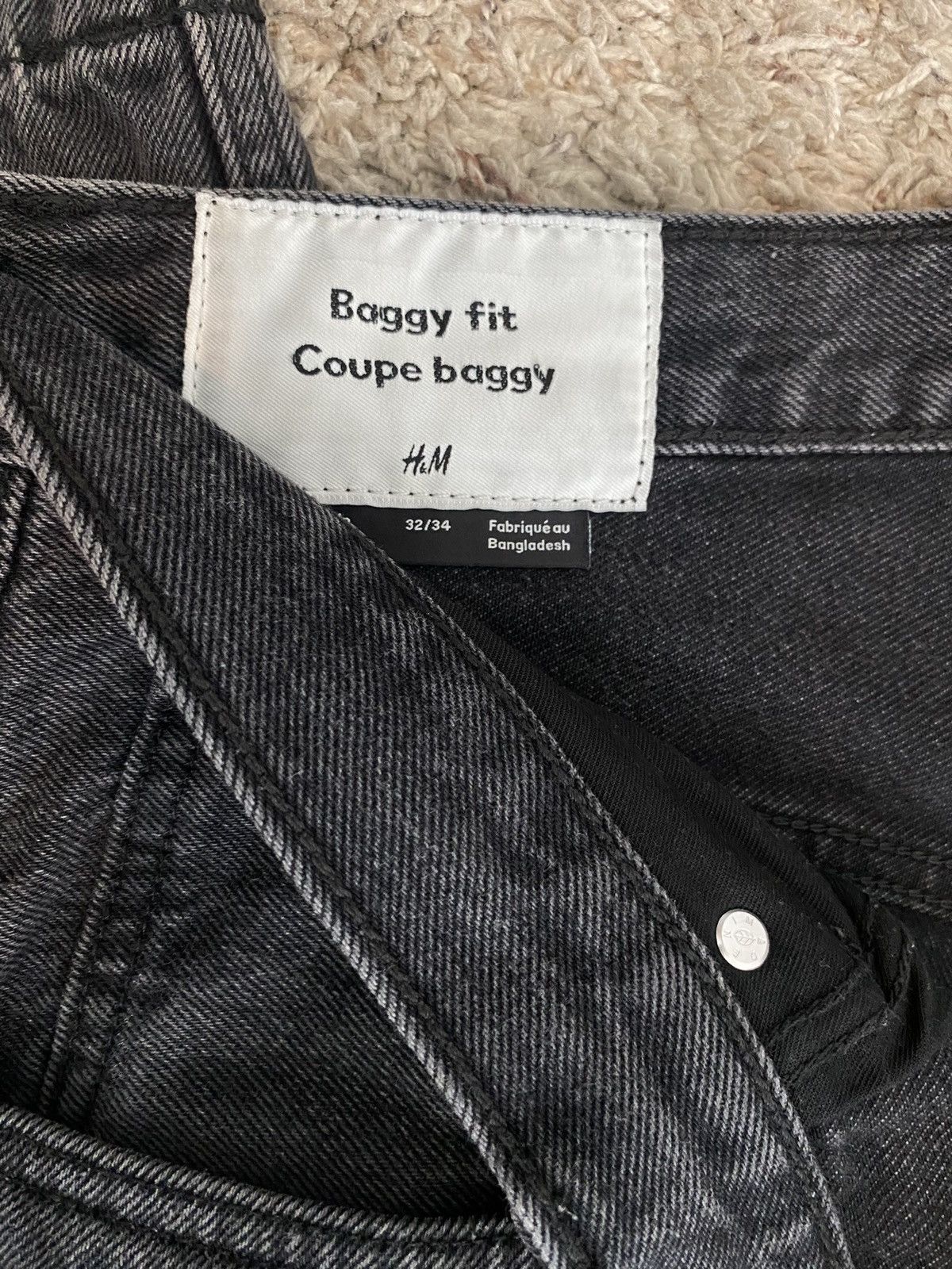 H&M H&M BAGGY DENIM Size US 32 / EU 48 - 4 Thumbnail