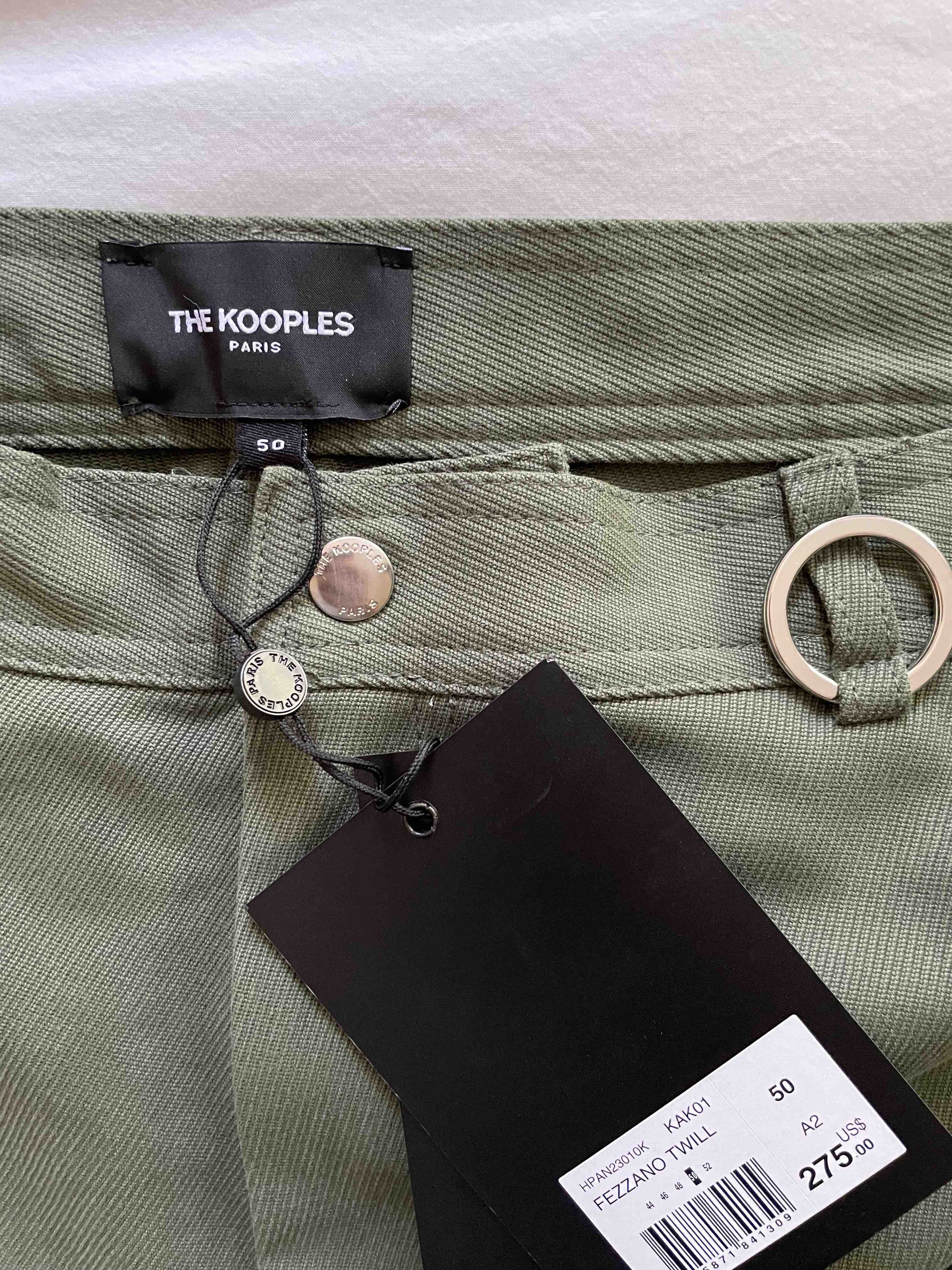 The Kooples Cargo-style khaki pants in cotton twill Size US 30 / EU 46 - 6 Thumbnail