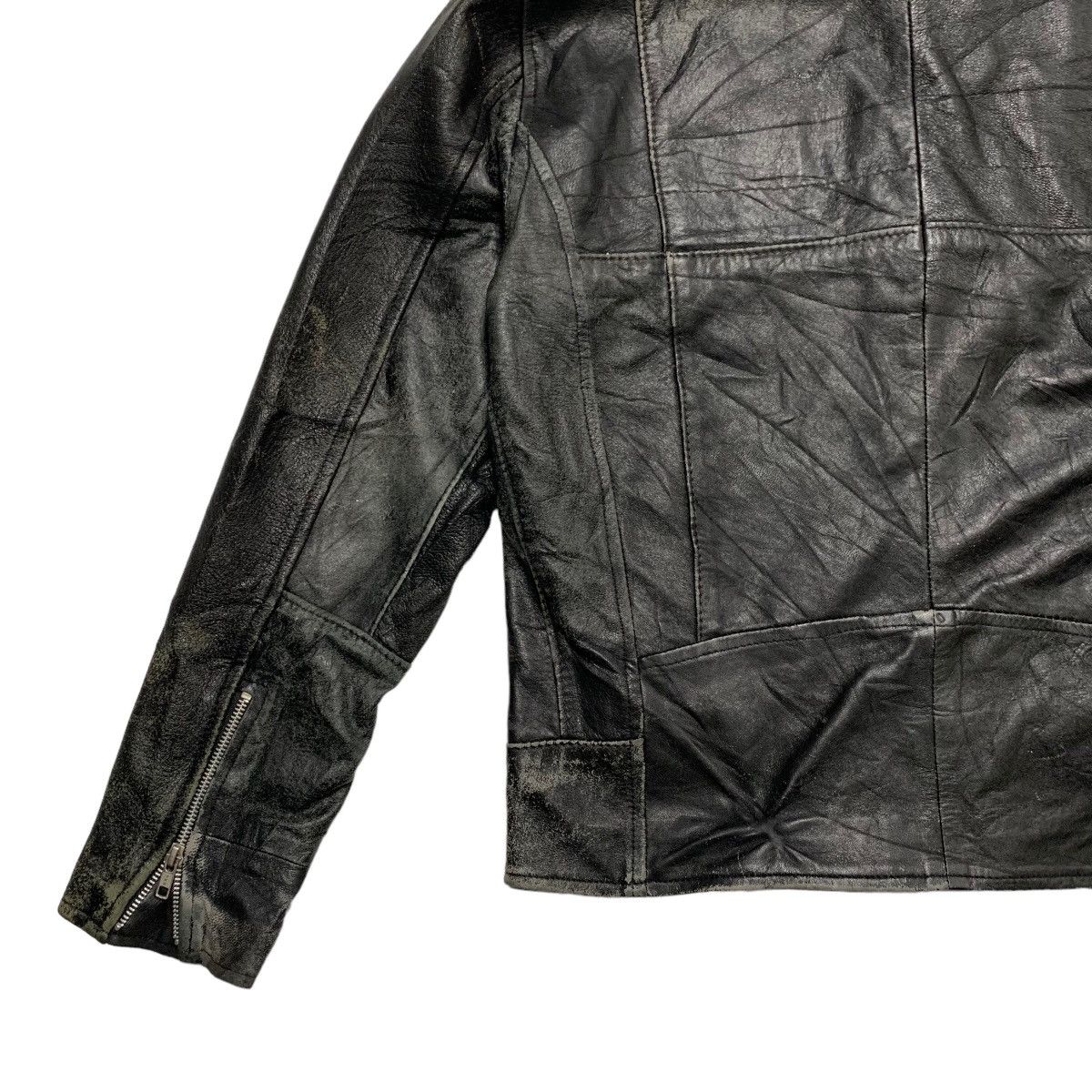 Other R Double Colar Leather Jacket Size US S / EU 44-46 / 1 - 10 Thumbnail