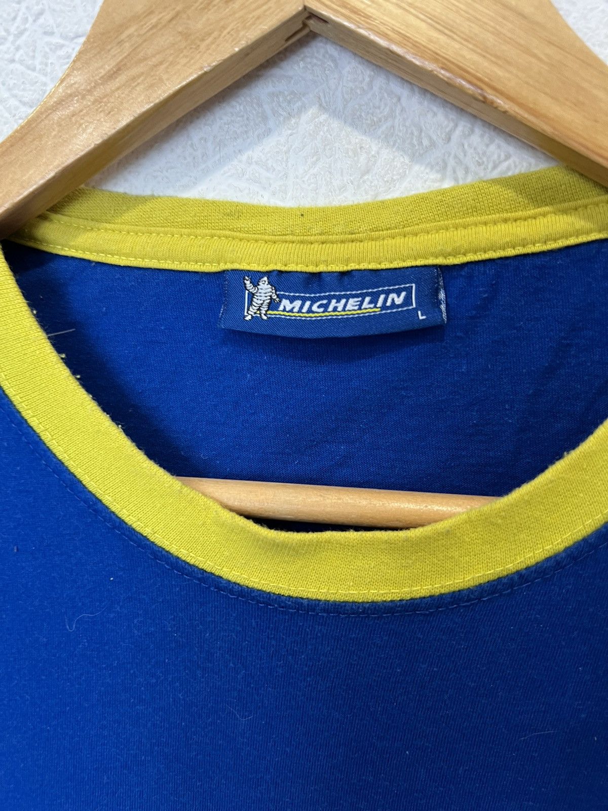 Ferrari × Vintage Vintage Michelin T Shirt Tee Racing F-1 Size US L / EU 52-54 / 3 - 3 Thumbnail