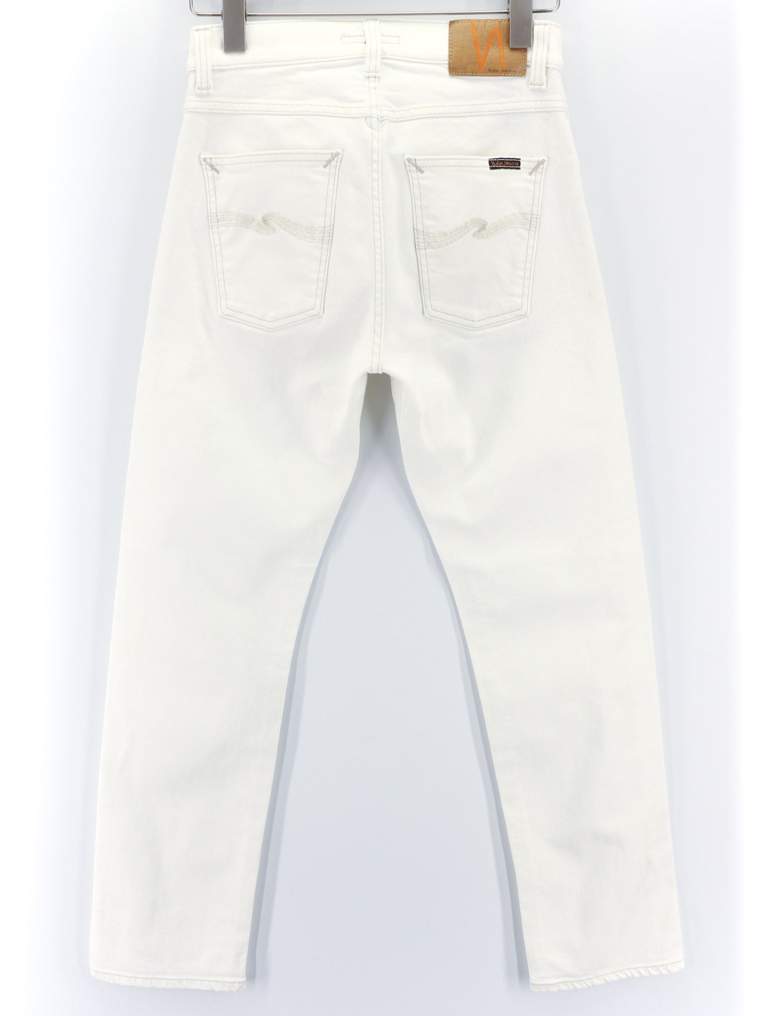 Nudie Jeans SLEEPY SIXTEN W26/L30 Relaxed Ecru Jeans 80601 Size 26" / US 2 / IT 38 - 2 Thumbnail