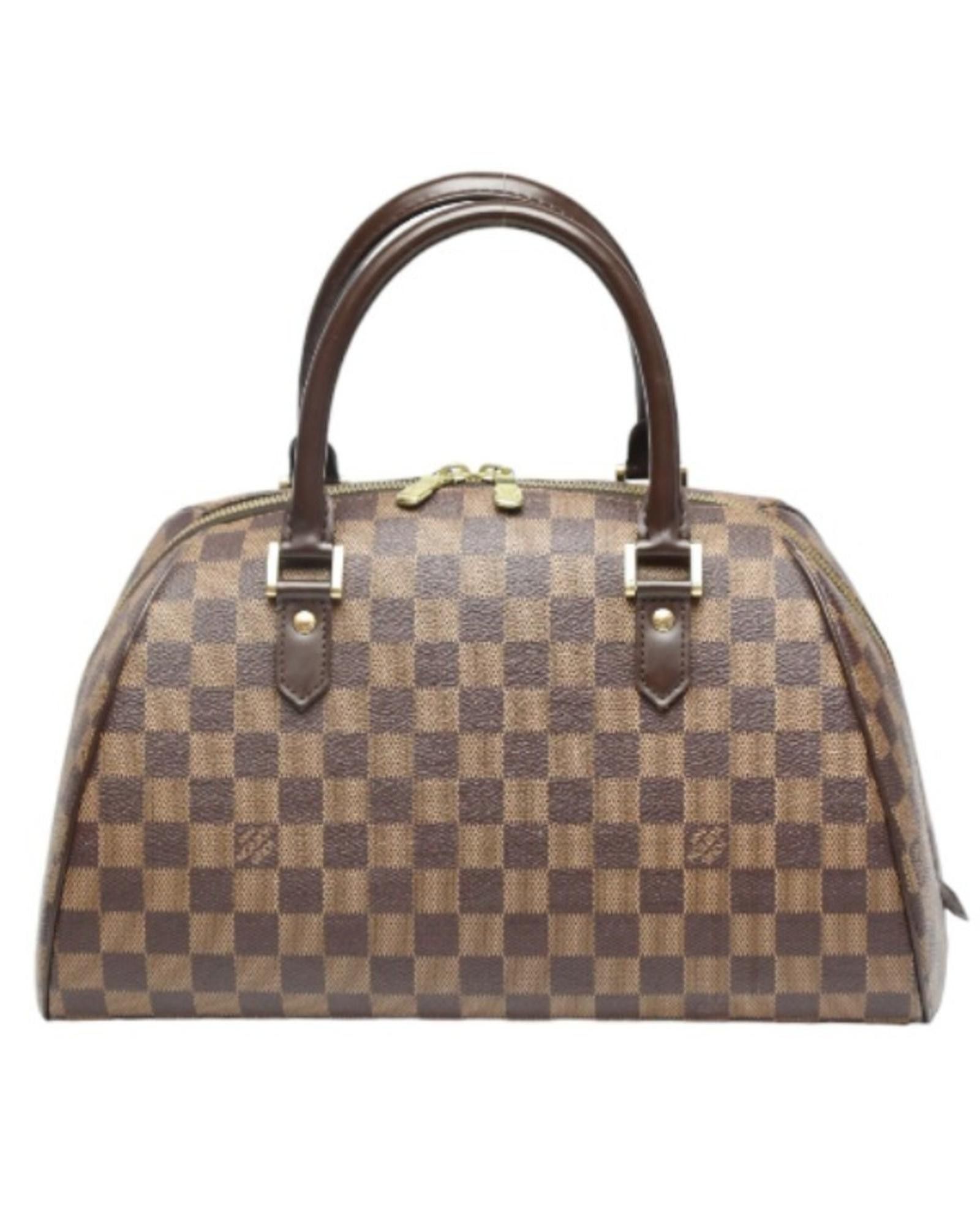 image of Louis Vuitton Iconic Brown Damier Canvas Handbag, Women's