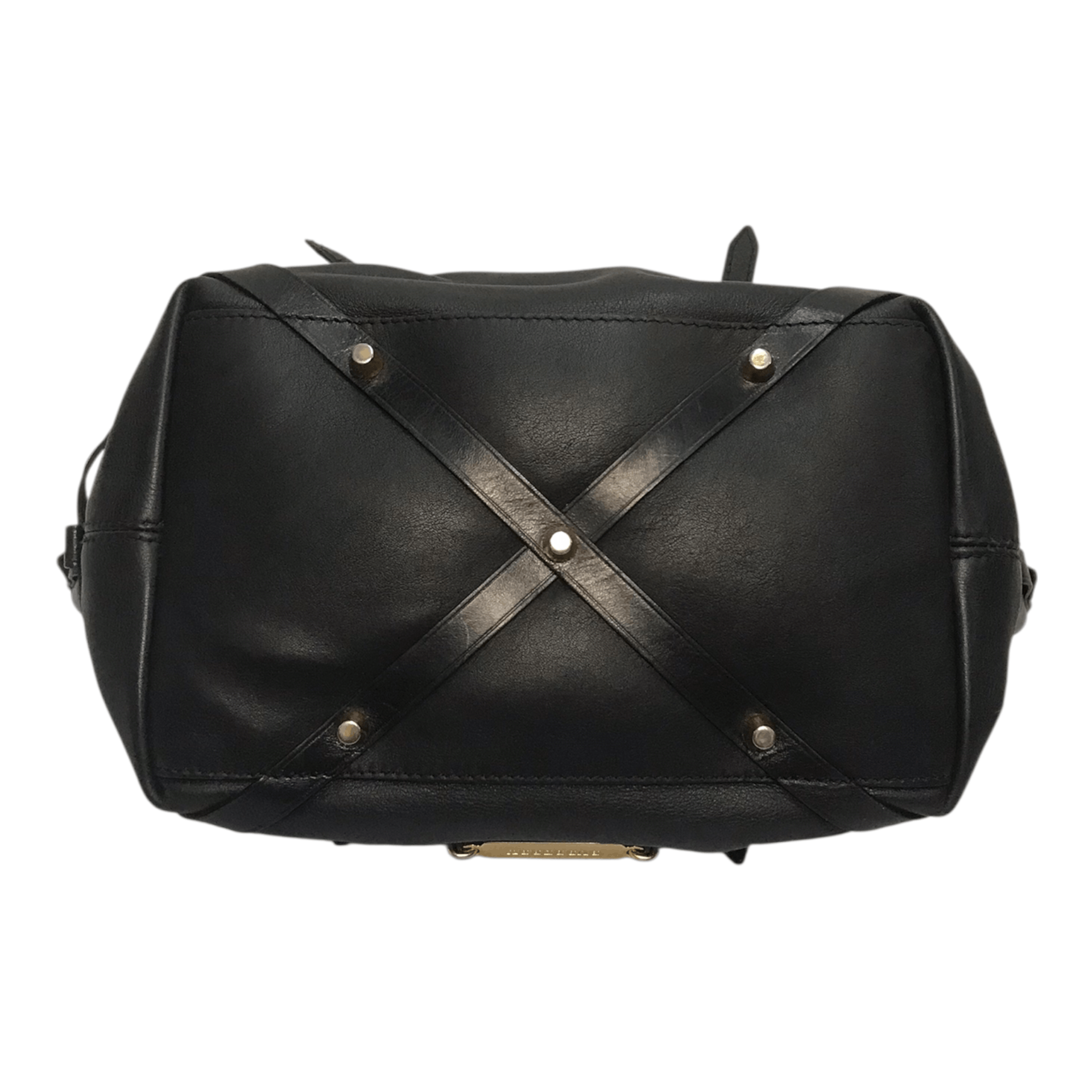Burberry Burberry Leather Nova Check Handbag Size ONE SIZE - 9 Thumbnail