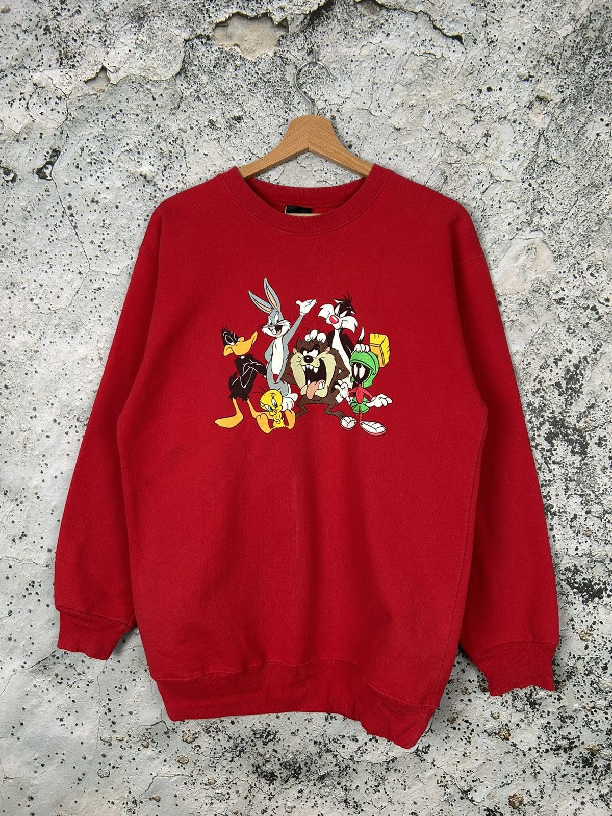 Other Vintage Looney Tunes Warner Bros 1998 Crewneck Made in USA Size US M / EU 48-50 / 2 - 1 Thumbnail