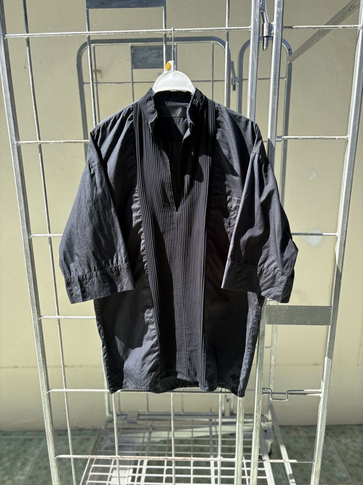 Haider Ackermann Haider Ackermann pleated collar polo shirt Size US M / EU 48-50 / 2 - 1 Thumbnail