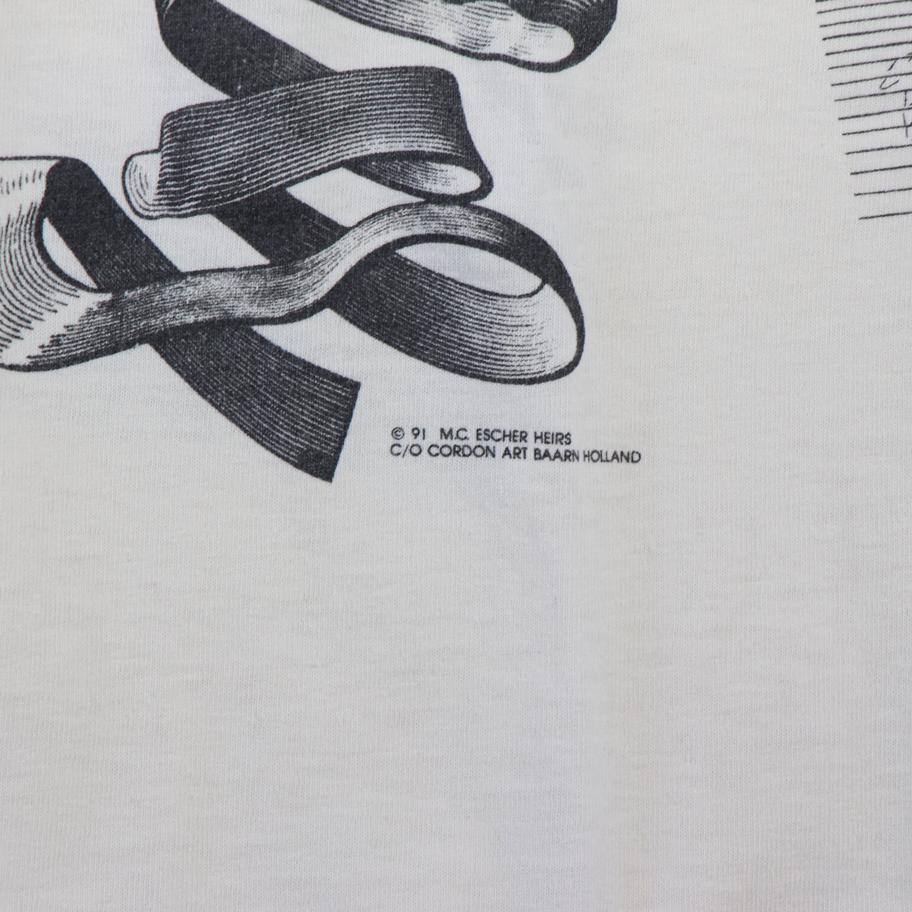 Other Vintage 1992 M.C. Escher All-over print Shirt L Size US L / EU 52-54 / 3 - 8 Thumbnail