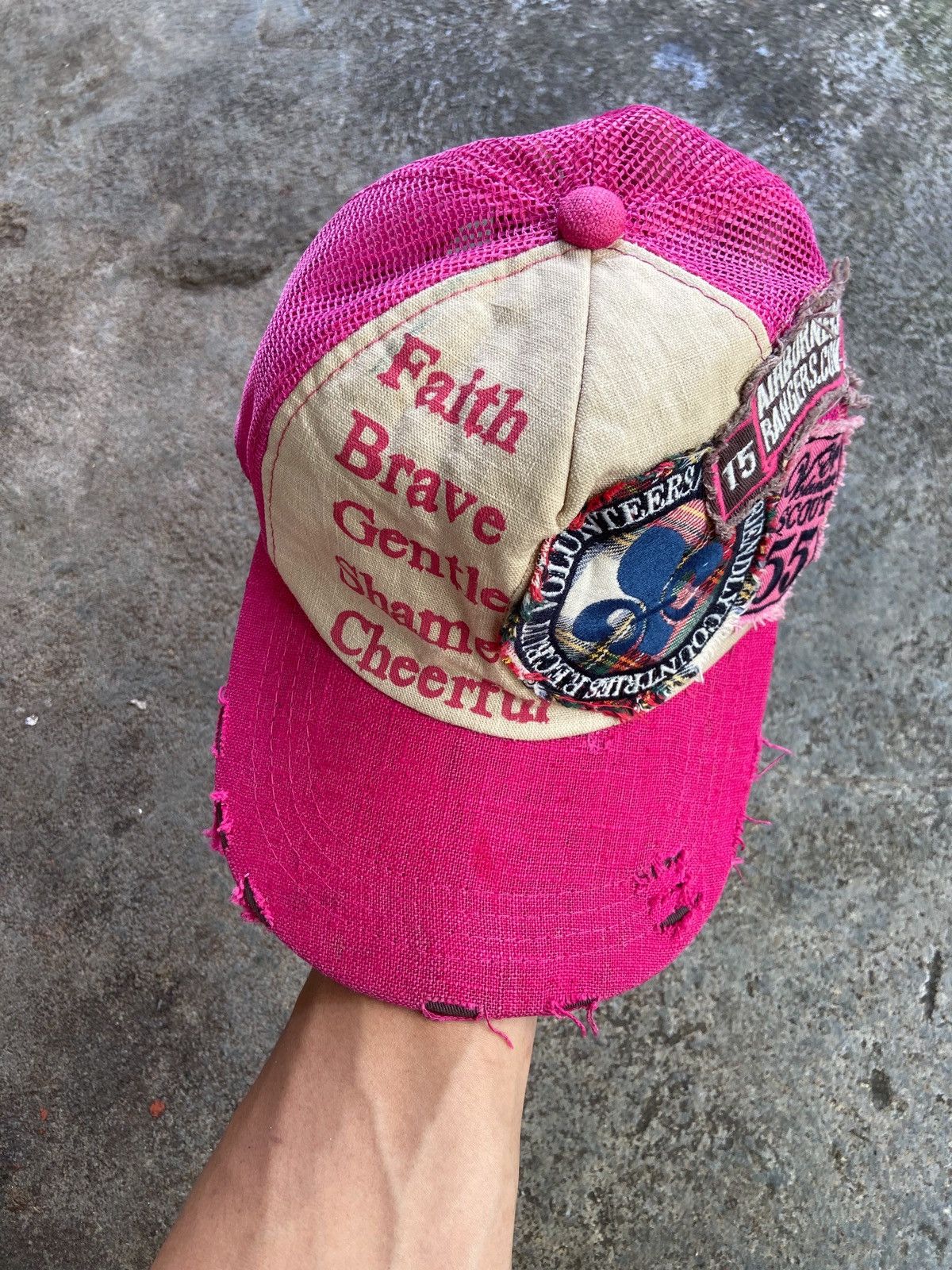 If Six Was Nine FAITH BRAVE GENTLE SHAME CHEERFUL AIRBORNE 93 RANGERS CAP Size ONE SIZE - 4 Thumbnail