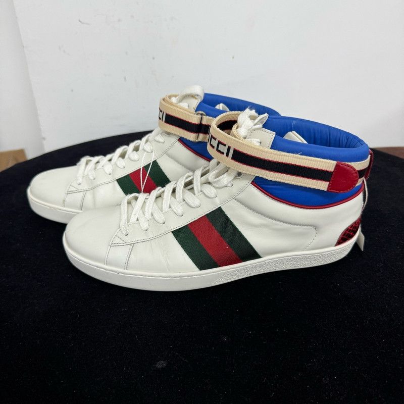 Gucci Gucci ACE Striped Fashion Sneakers for Men 0079 Size US 9 / EU 42 - 1 Thumbnail