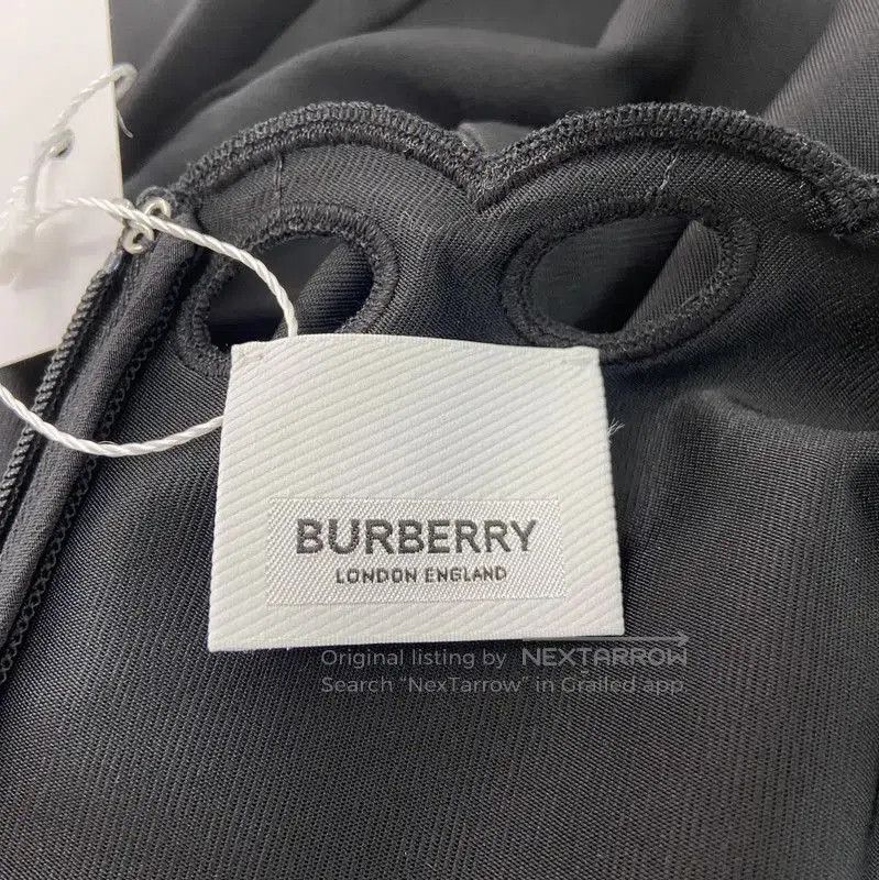 Burberry Burberry Black Long Sleeve Dress for Women. Size S / US 4 / IT 40 - 5 Thumbnail