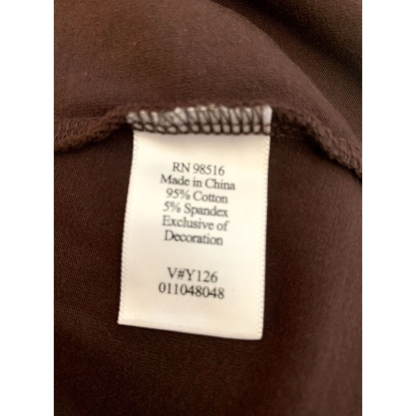 Coldwater Creek Coldwater Creek Tank Top Women L Brown Adjustable Strap Stretch Cotton Knit Regular Size L / US 10 / IT 46 - 5 Thumbnail