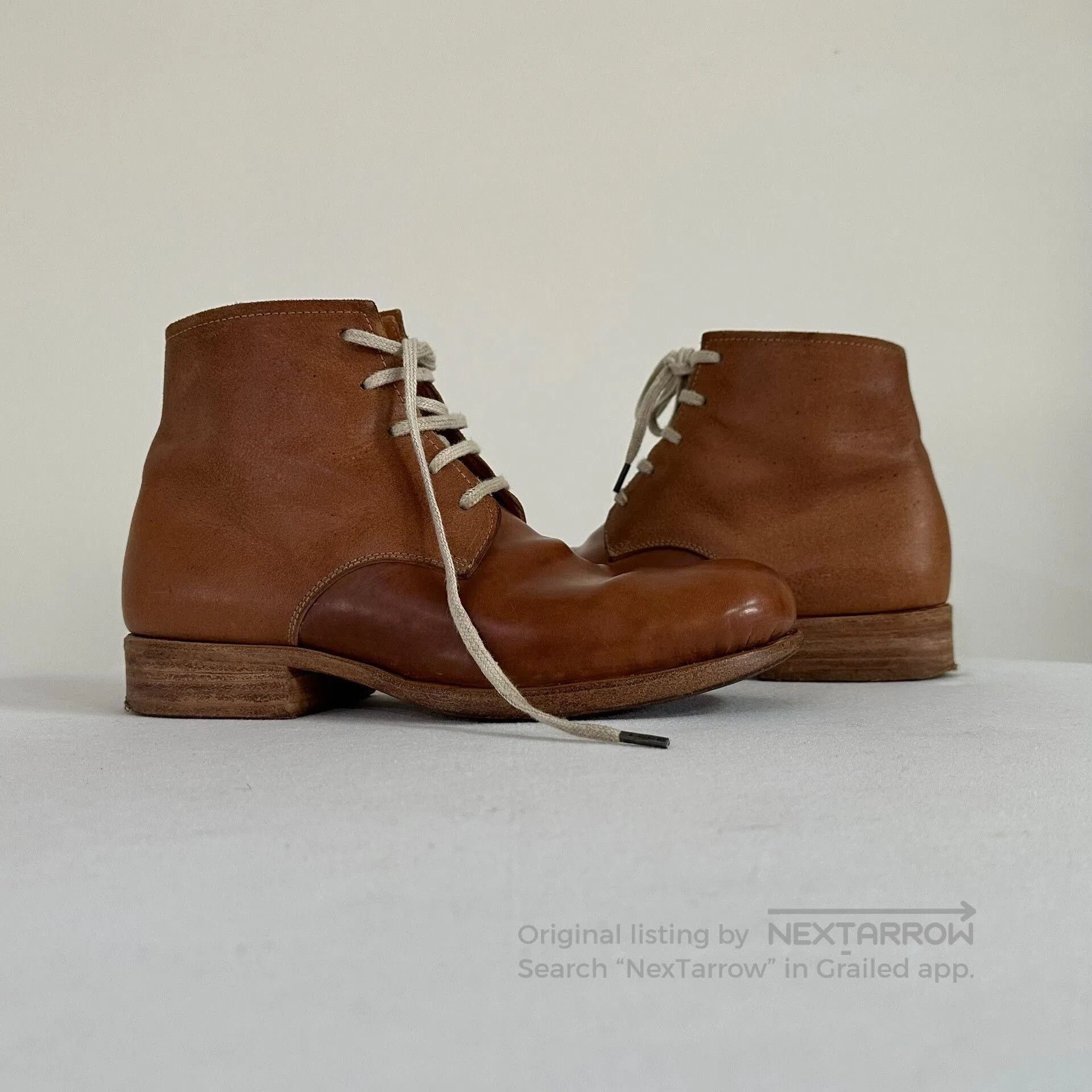 Dimissianos & Miller DIMISSIANOS & MILLER Buffalo Leather Ankle Boots. Size US 8 / EU 41 - 2 Thumbnail