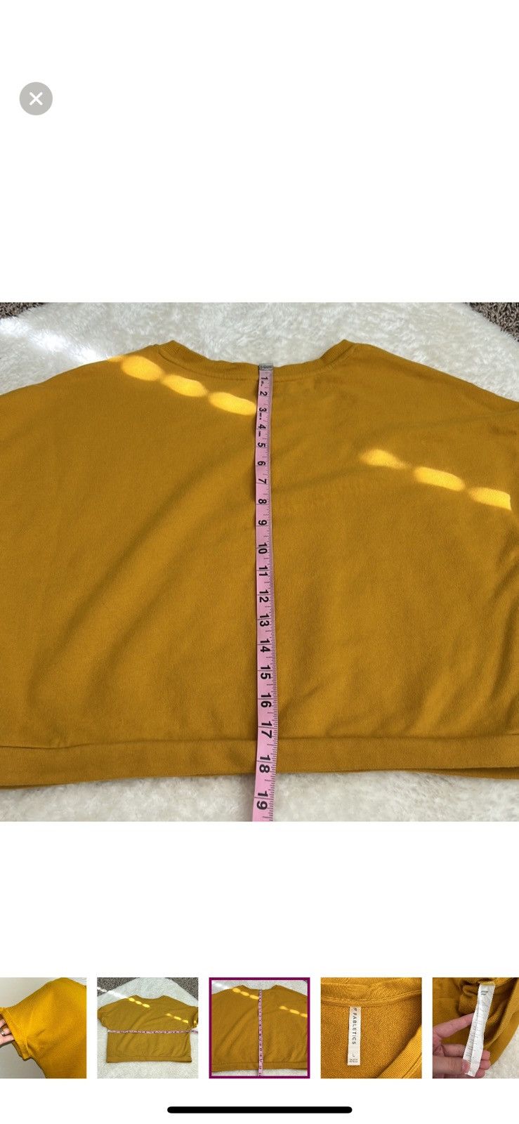 Fabletics Fabletics large Cassie short sleeve sweatshirt Size L / US 10 / IT 46 - 4 Thumbnail