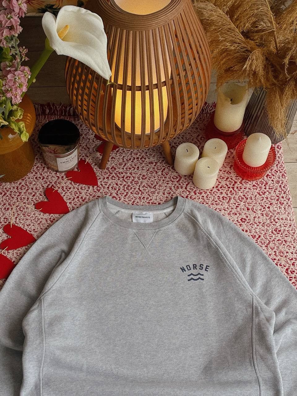 Norse Projects Norse Projects Grey Heavyweight Sweatshirt Size US L / EU 52-54 / 3 - 7 Thumbnail